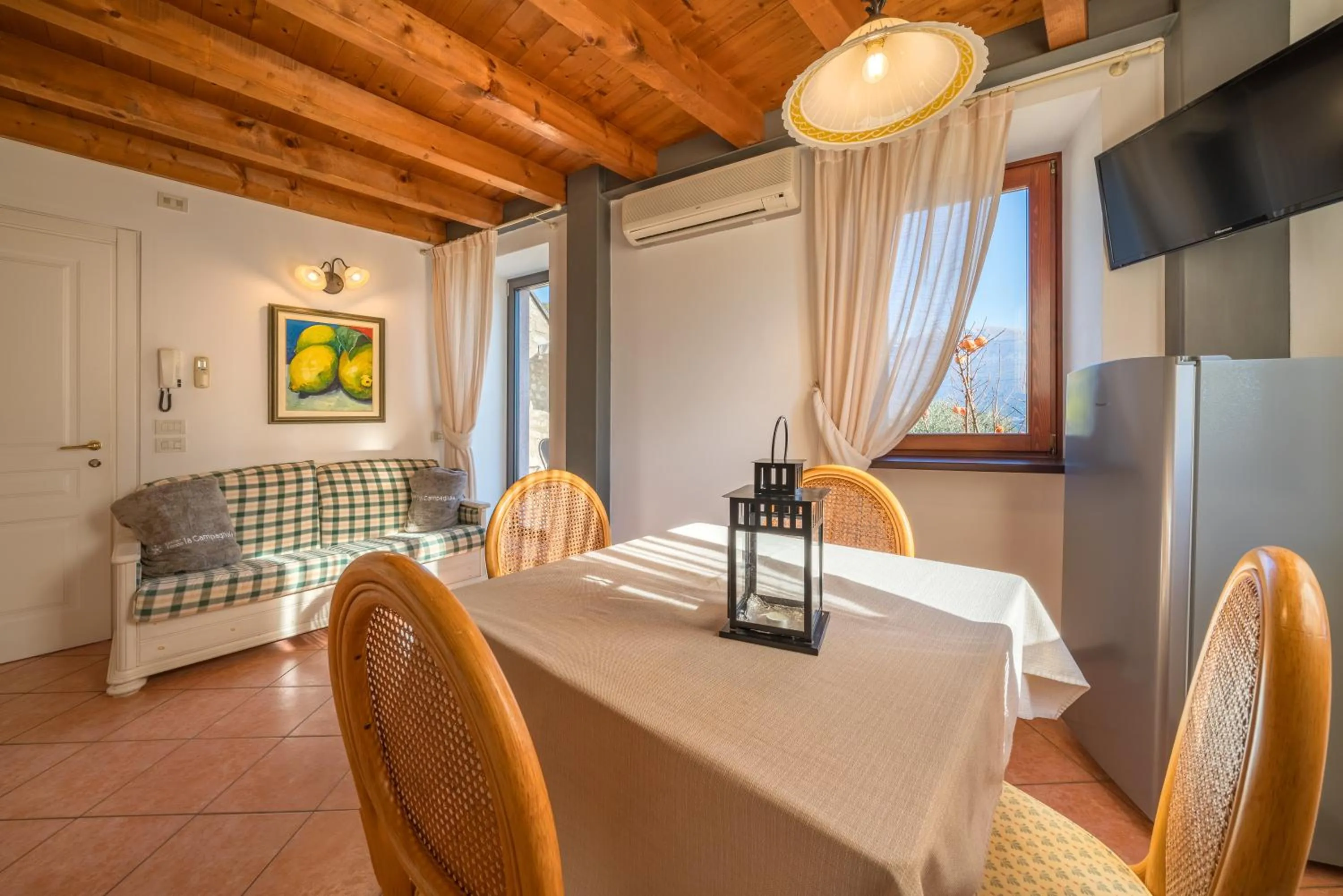 Seating area in Residence Fondo La Campagnola