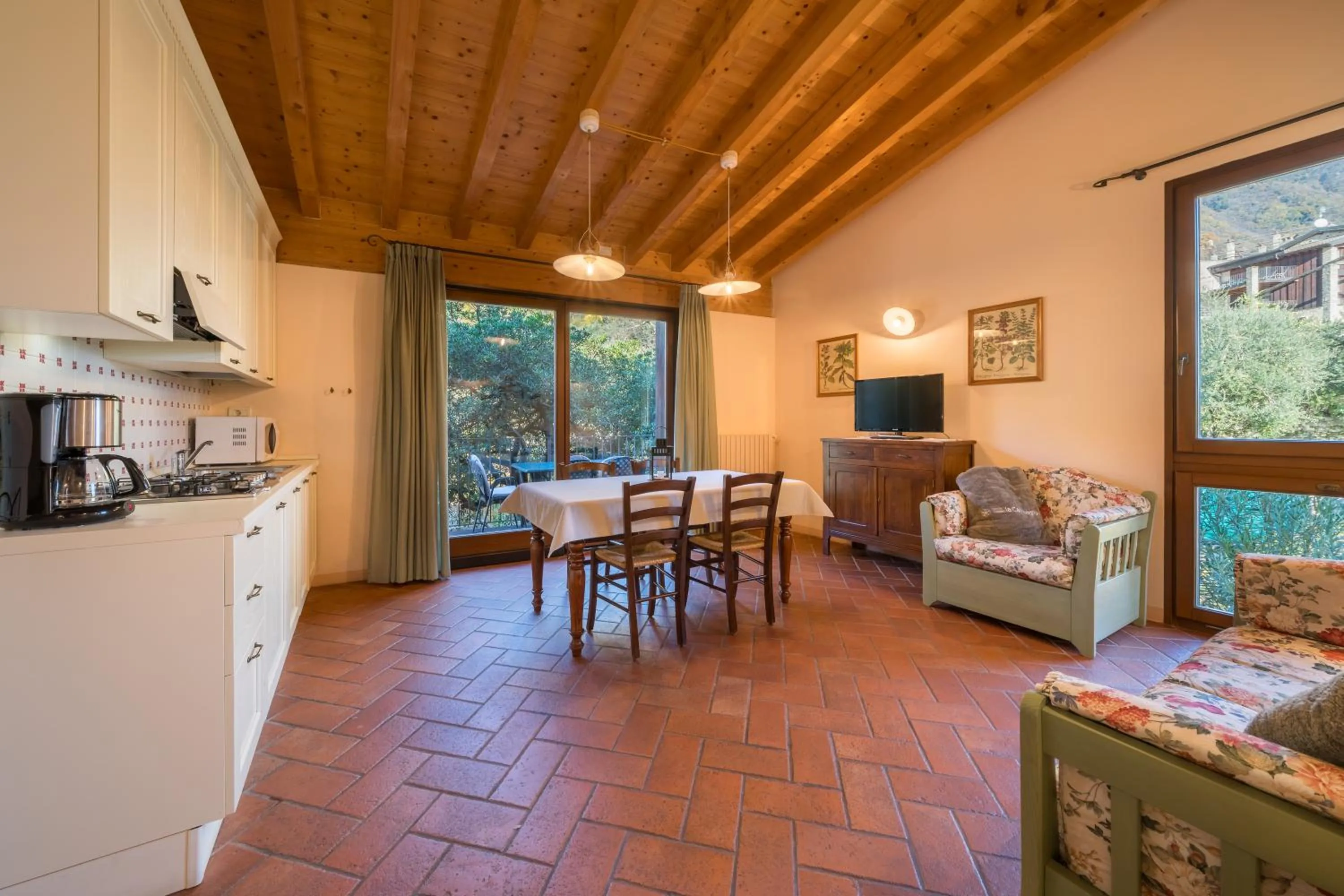 Kitchen or kitchenette in Residence Fondo La Campagnola