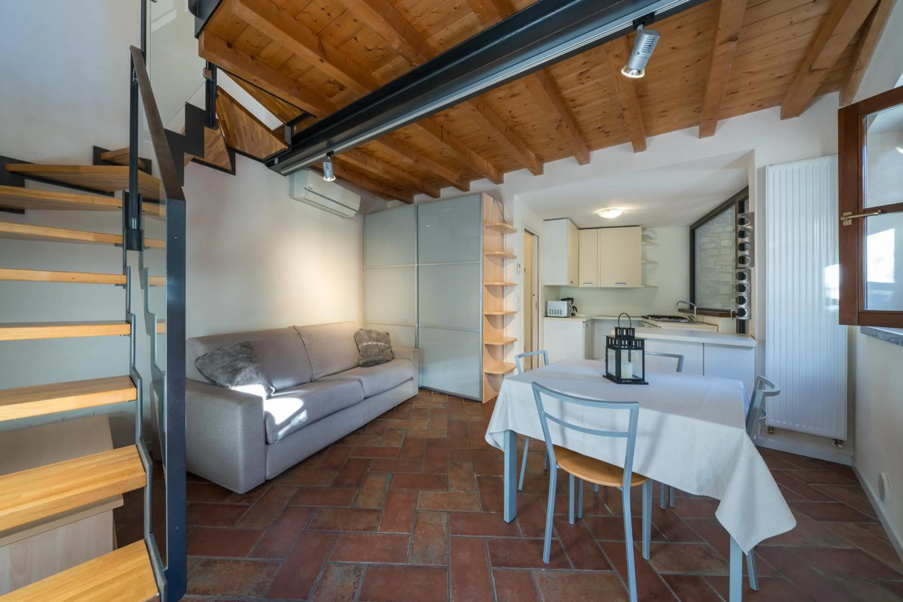 Kitchen or kitchenette, Bed in Residence Fondo La Campagnola