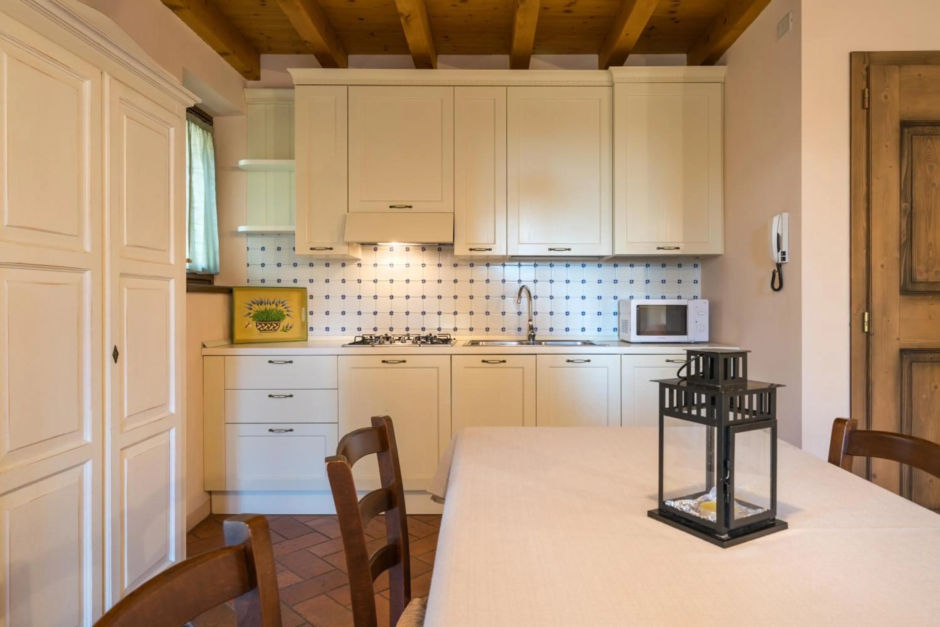 Kitchen or kitchenette in Residence Fondo La Campagnola