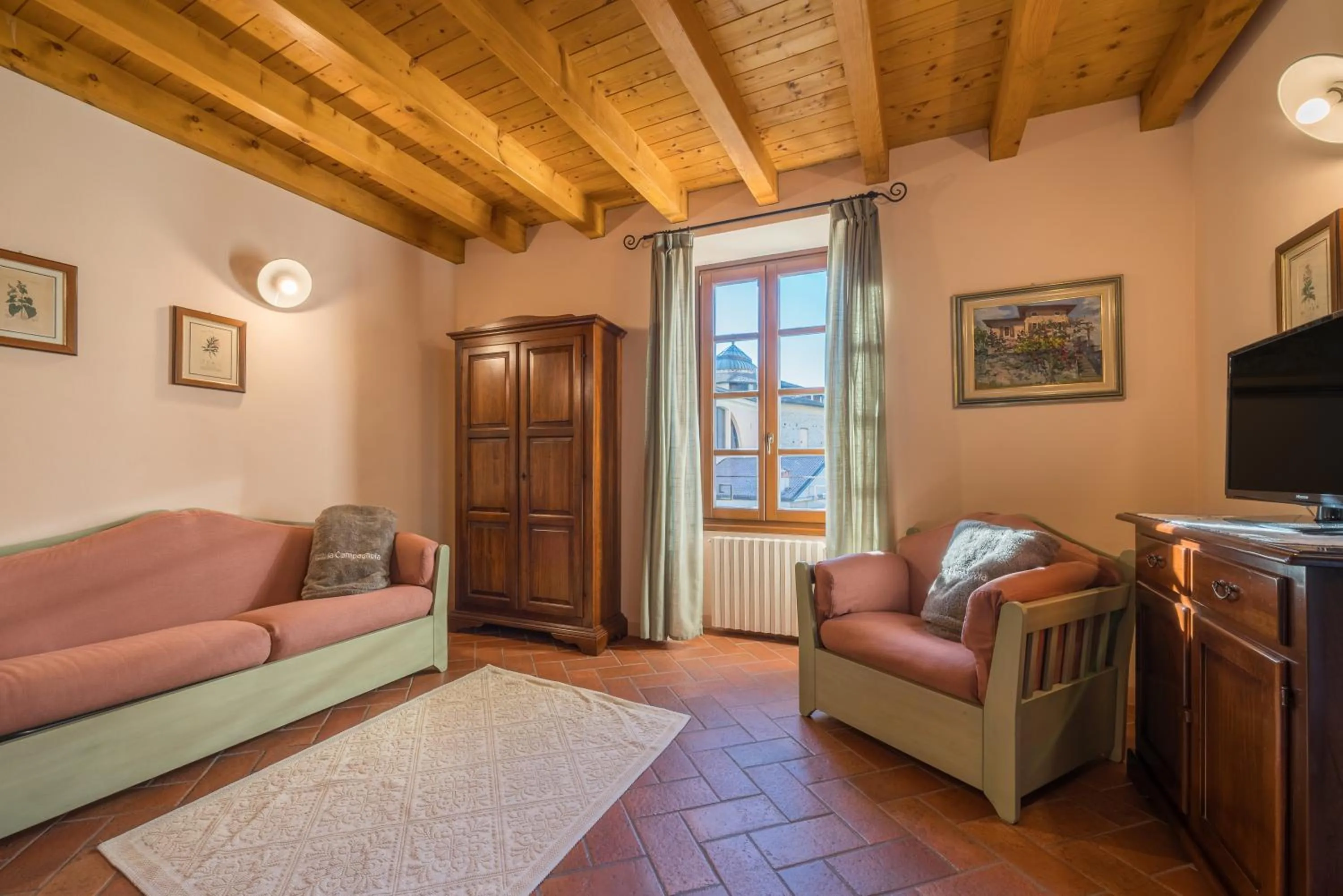 Living room in Residence Fondo La Campagnola