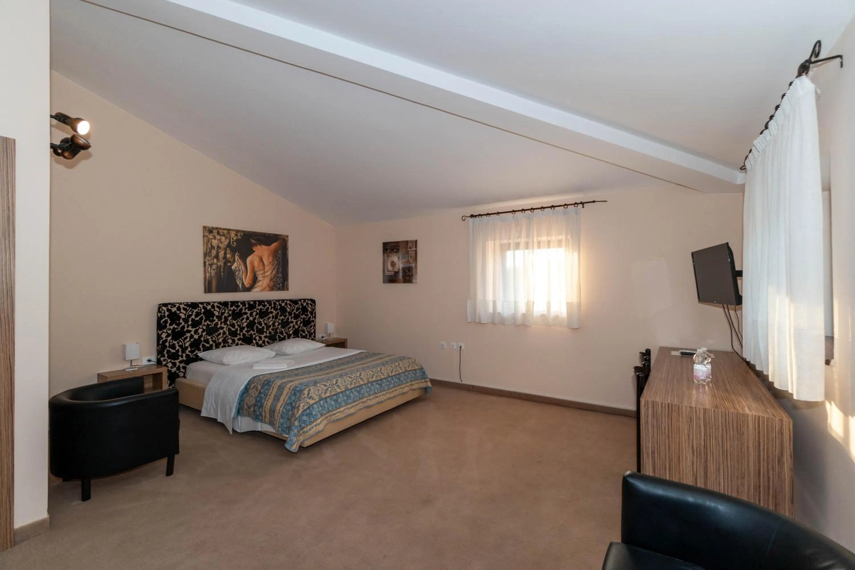 Bed in Hotel Paquito