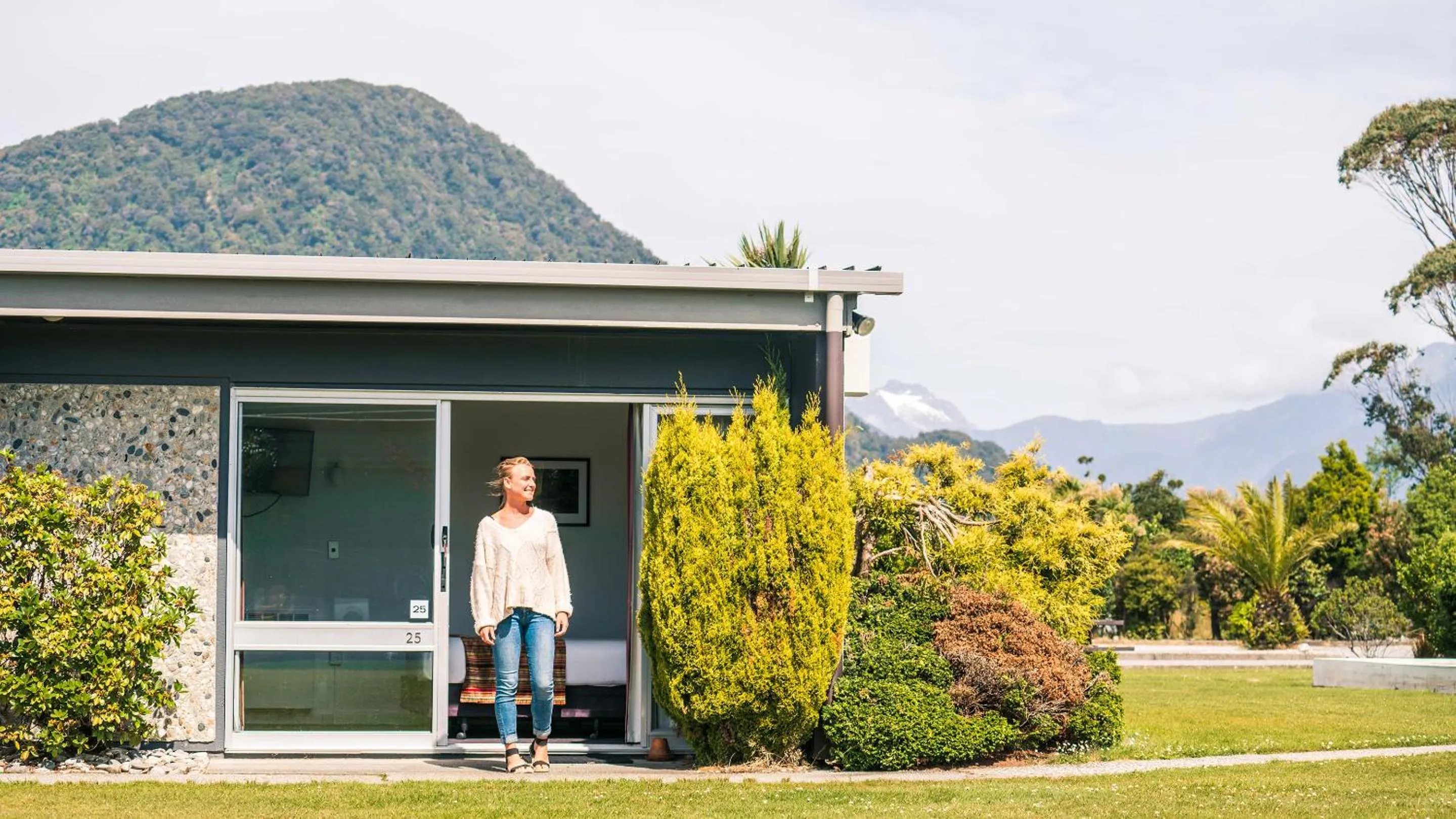 Garden in Heartland Hotel Haast