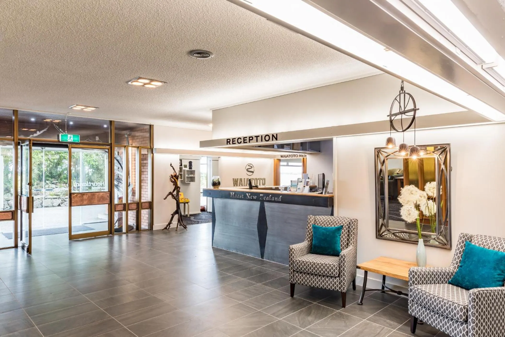 Lobby or reception in Heartland Hotel Haast