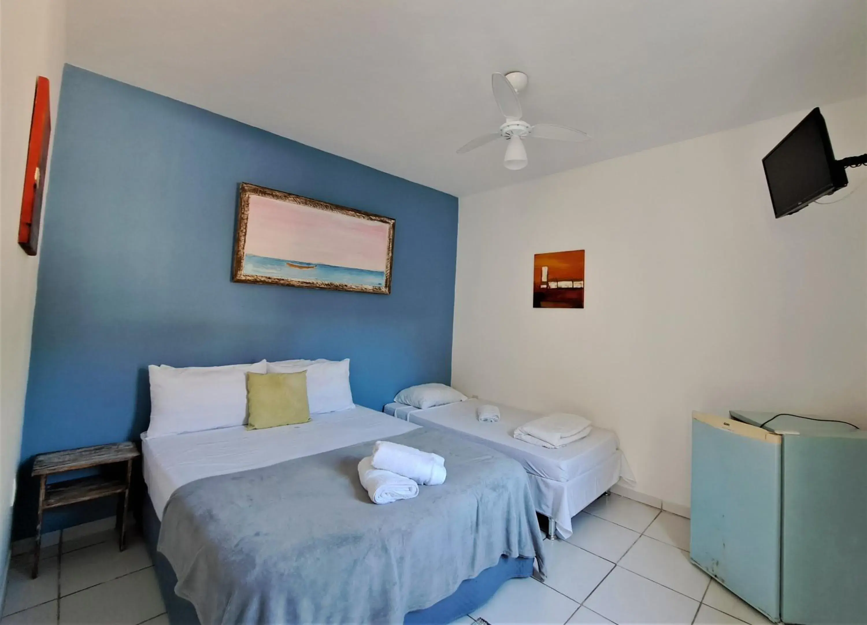 Standard Triple Room in As Palmeiras Pousada Standard Triple Room in As Palmeiras Pousada