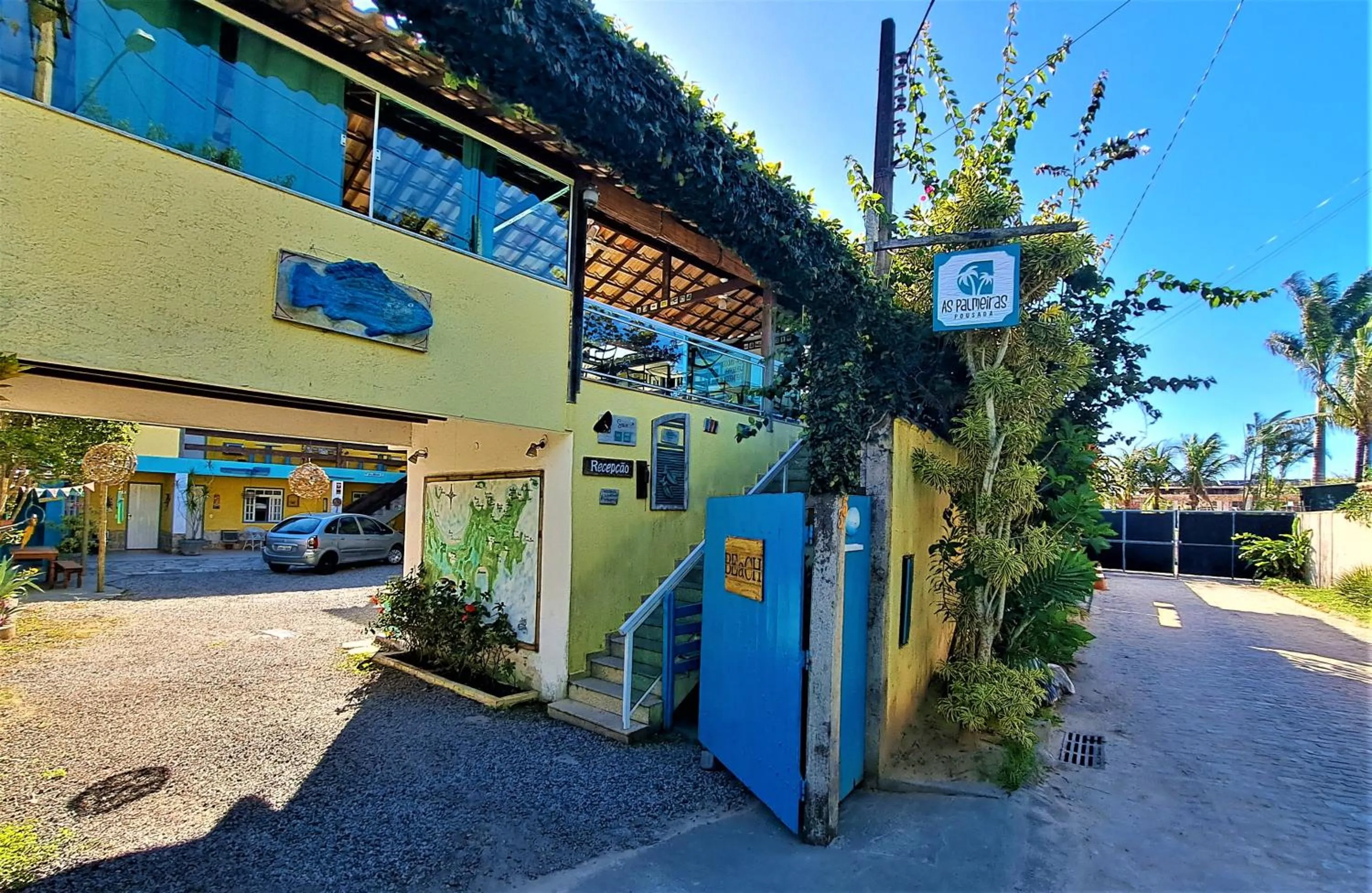 Street view in As Palmeiras Pousada