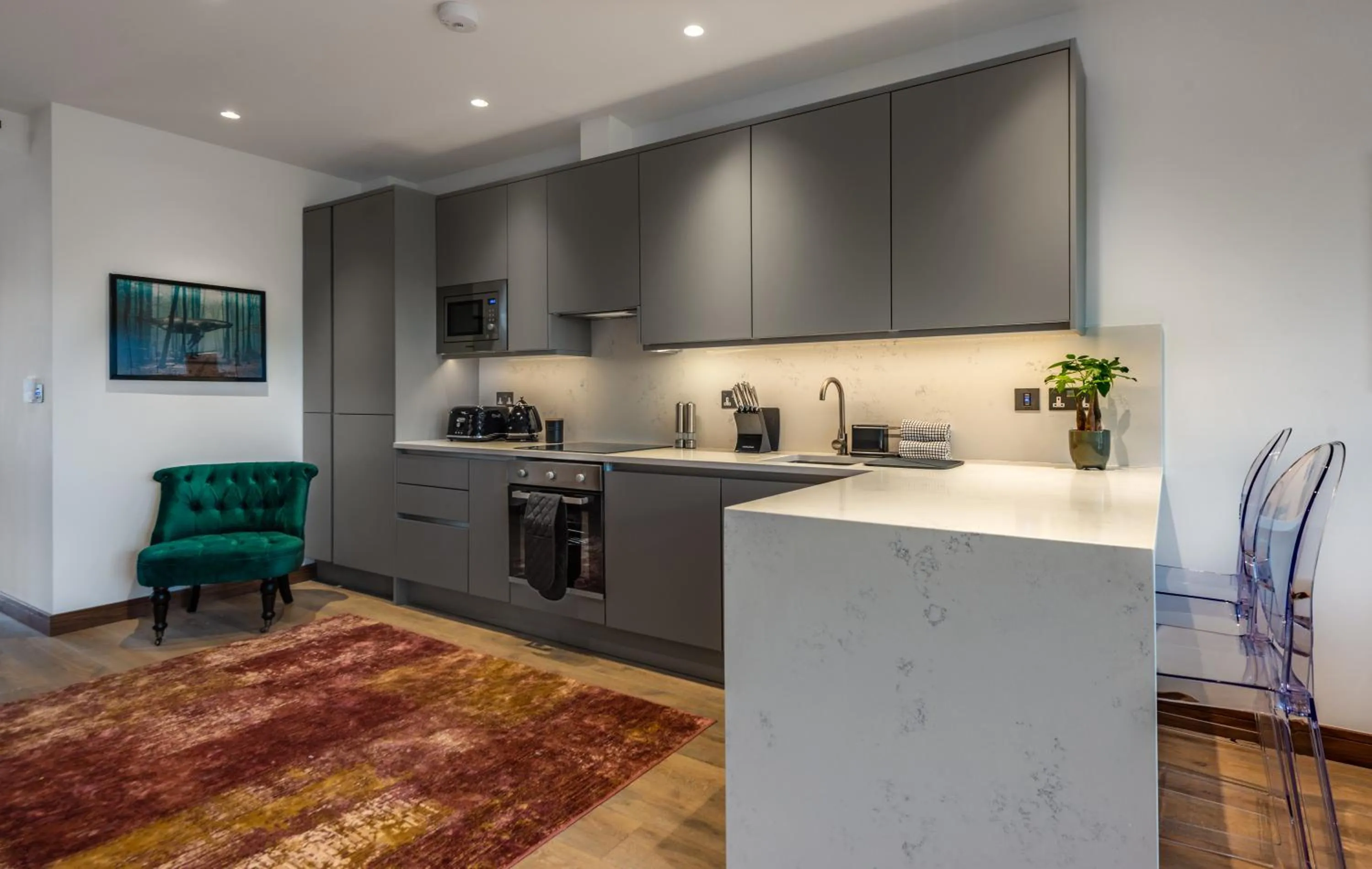 Kitchen or kitchenette in Hux Hotel, Kensington