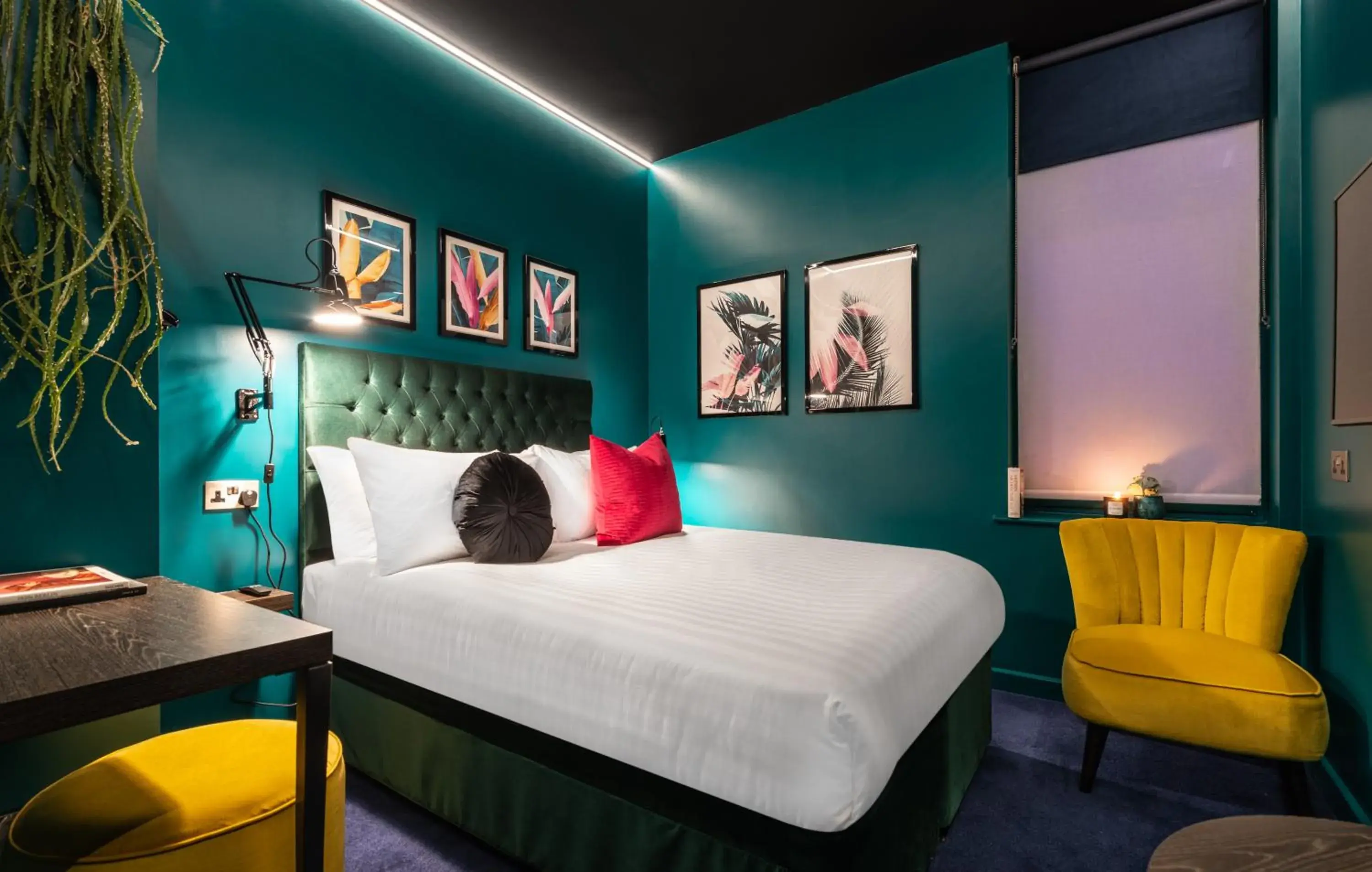 Bedroom, Bed in Hux Hotel, Kensington Bedroom, Bed in Hux Hotel, Kensington