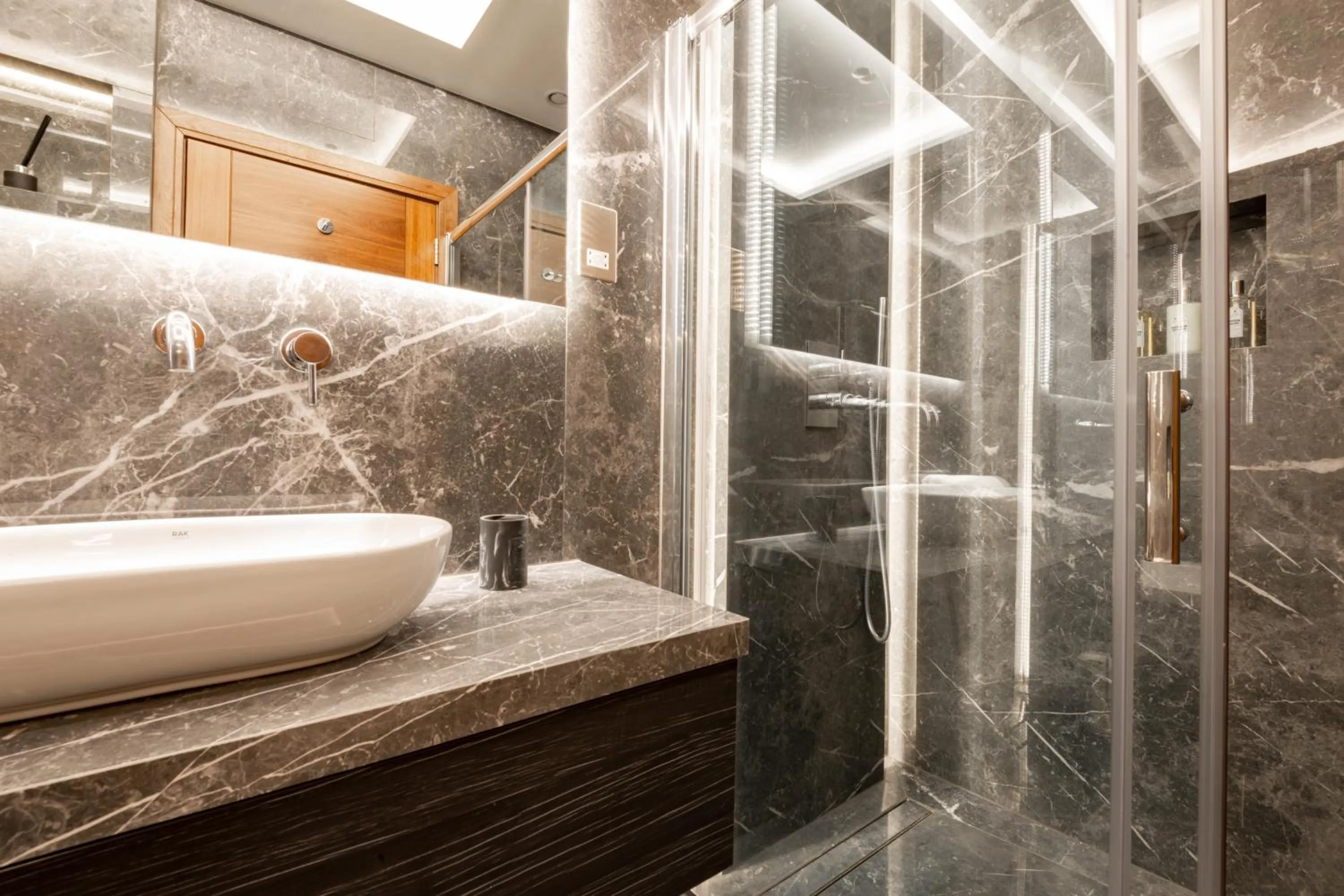 Bathroom in Hux Hotel, Kensington