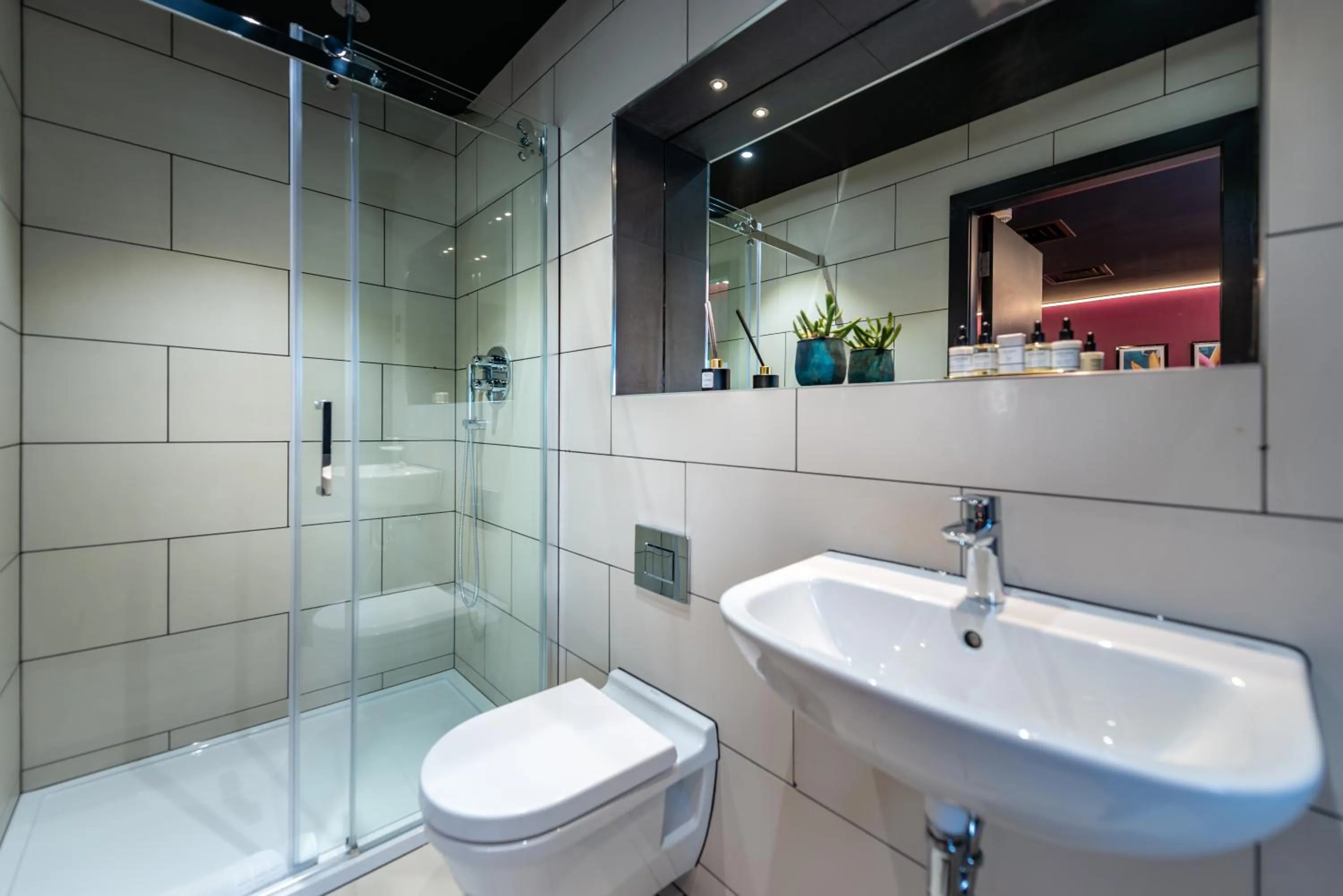 Bathroom in Hux Hotel, Kensington