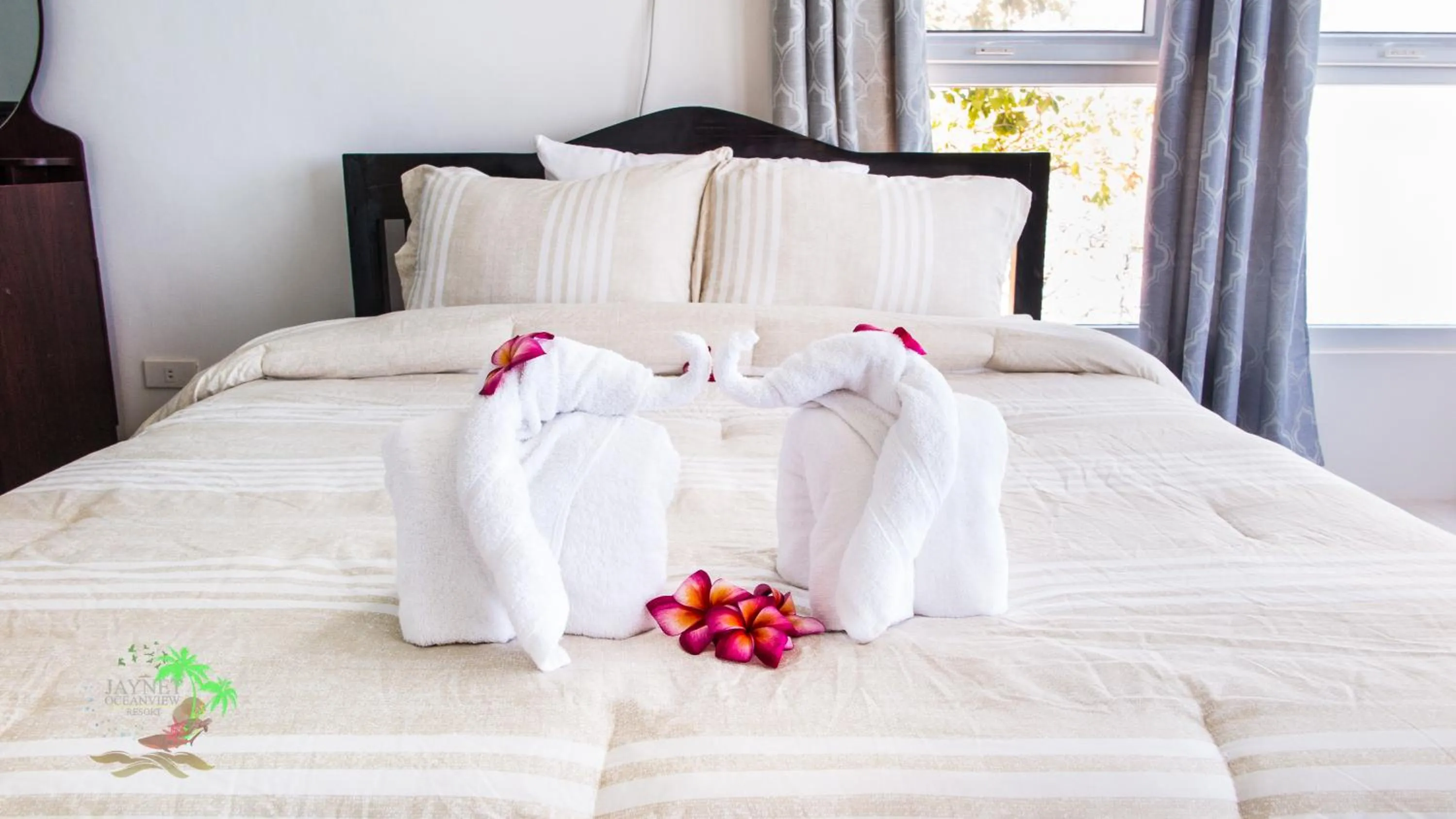 Bedroom in Jaynet Oceanview Resort