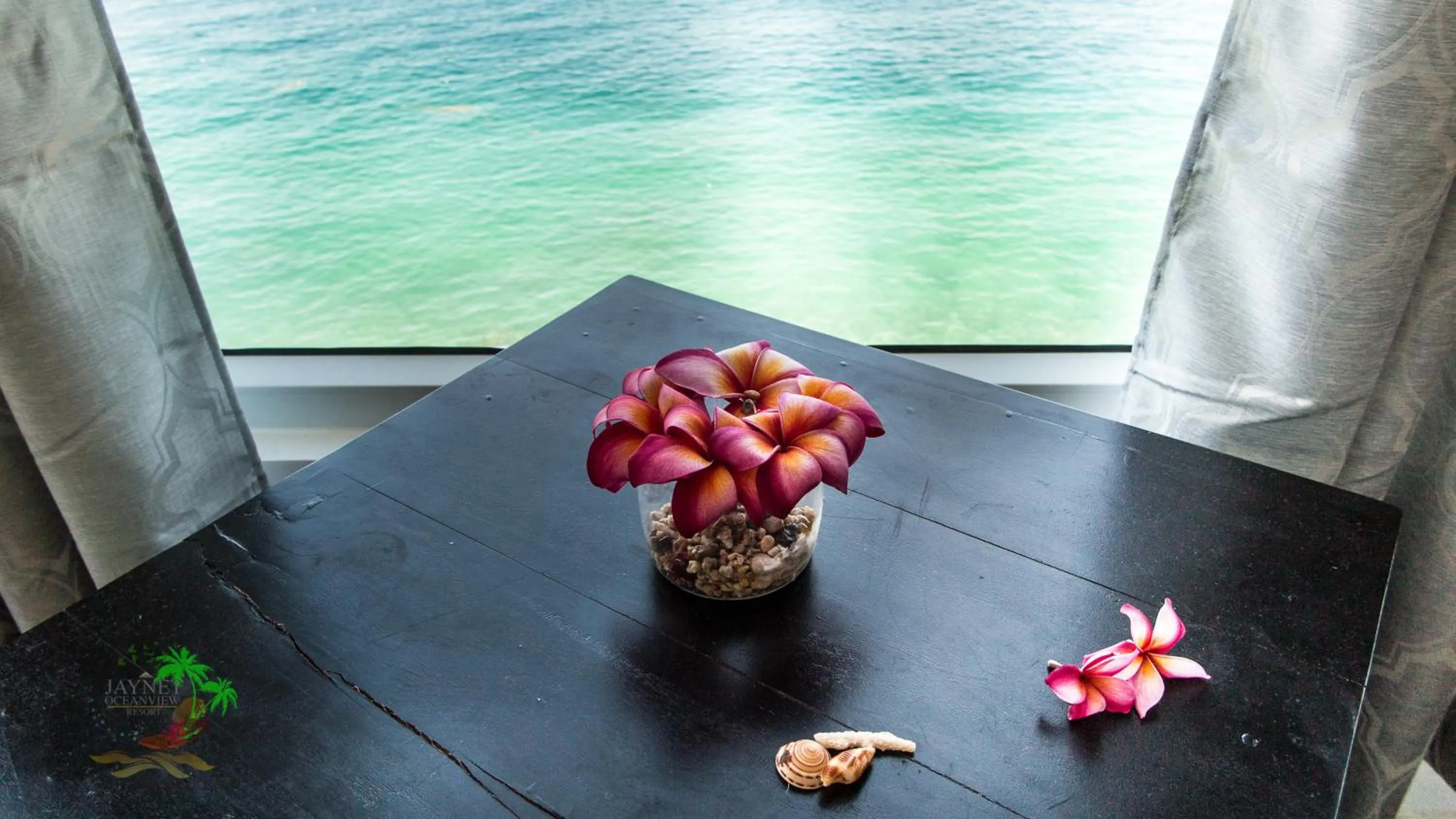 Seating area in Jaynet Oceanview Resort