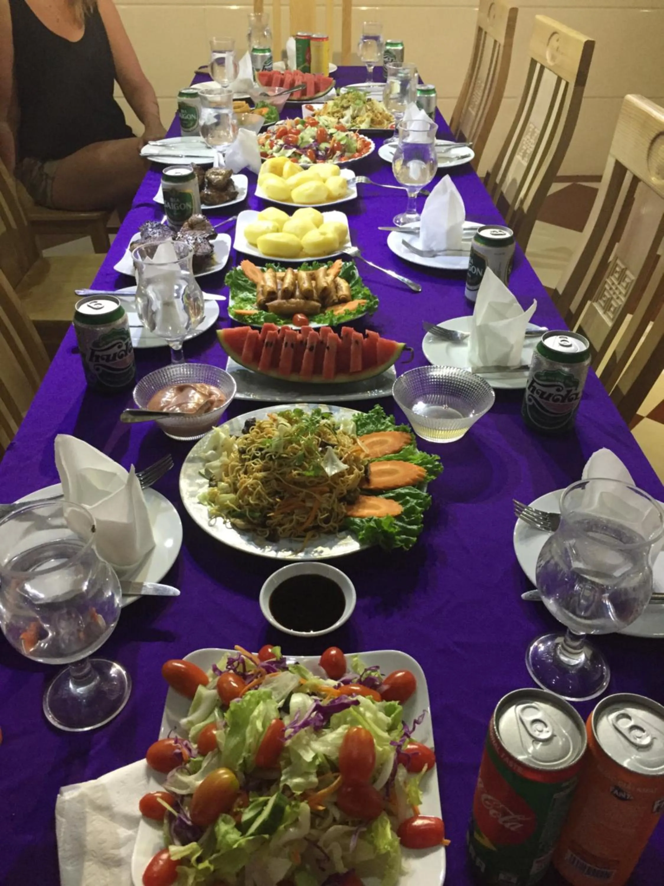 Lunch in Thuong Hai Hotel