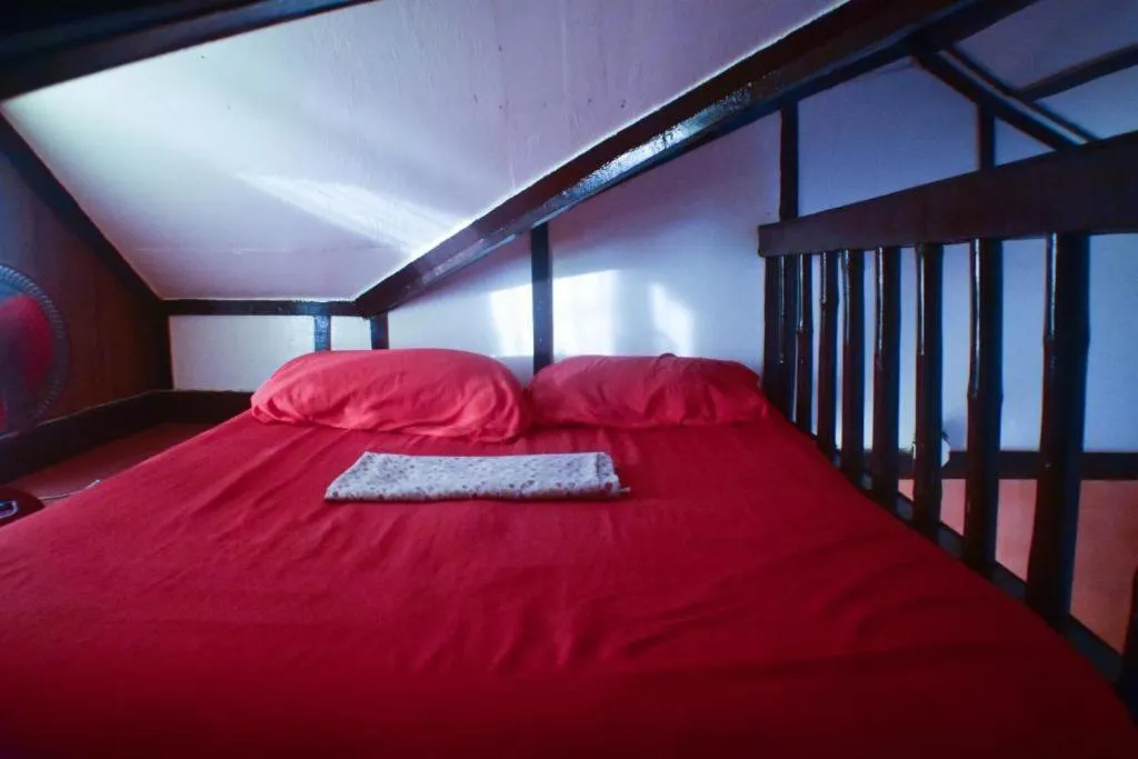 Bed in MLK Bamboo Beachhouse