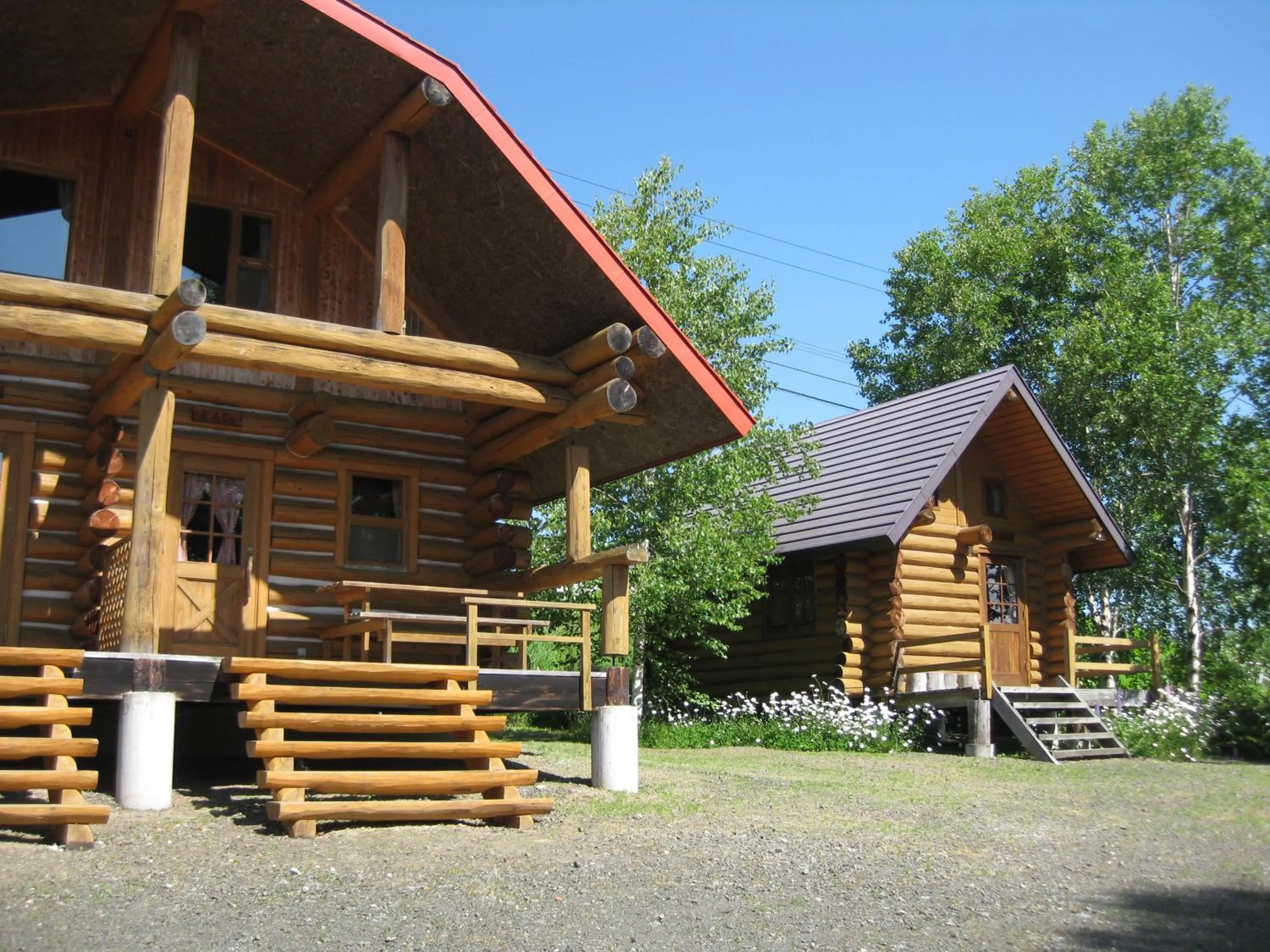 Photo of the whole room in Log Cottage Himawari
