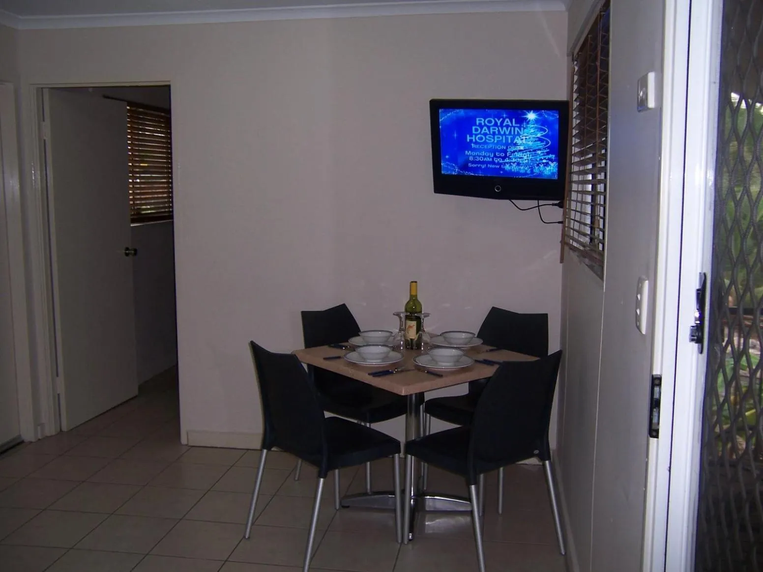 Dining area in Hidden Valley Holiday Park Darwin