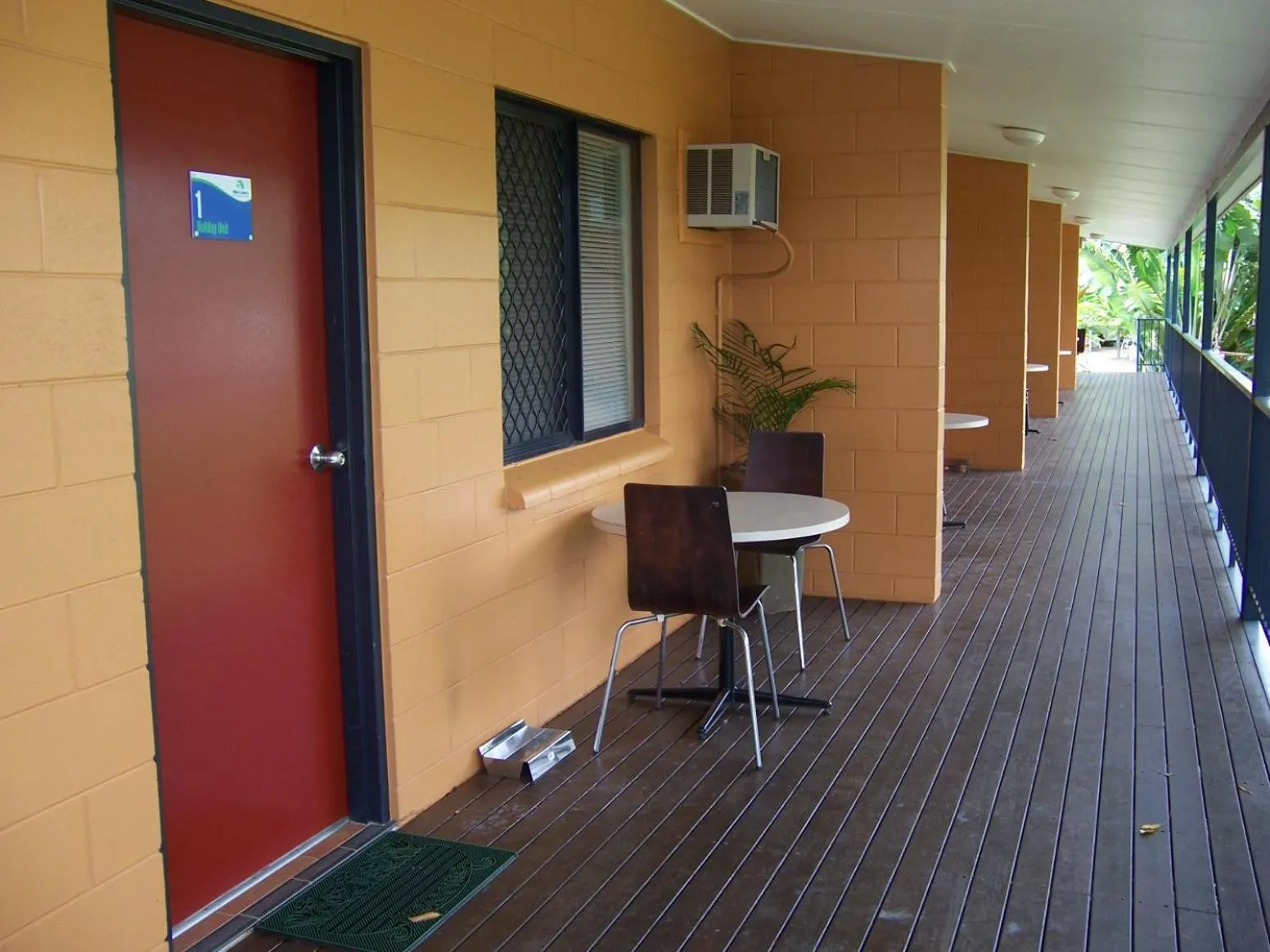 Balcony/Terrace in Hidden Valley Holiday Park Darwin