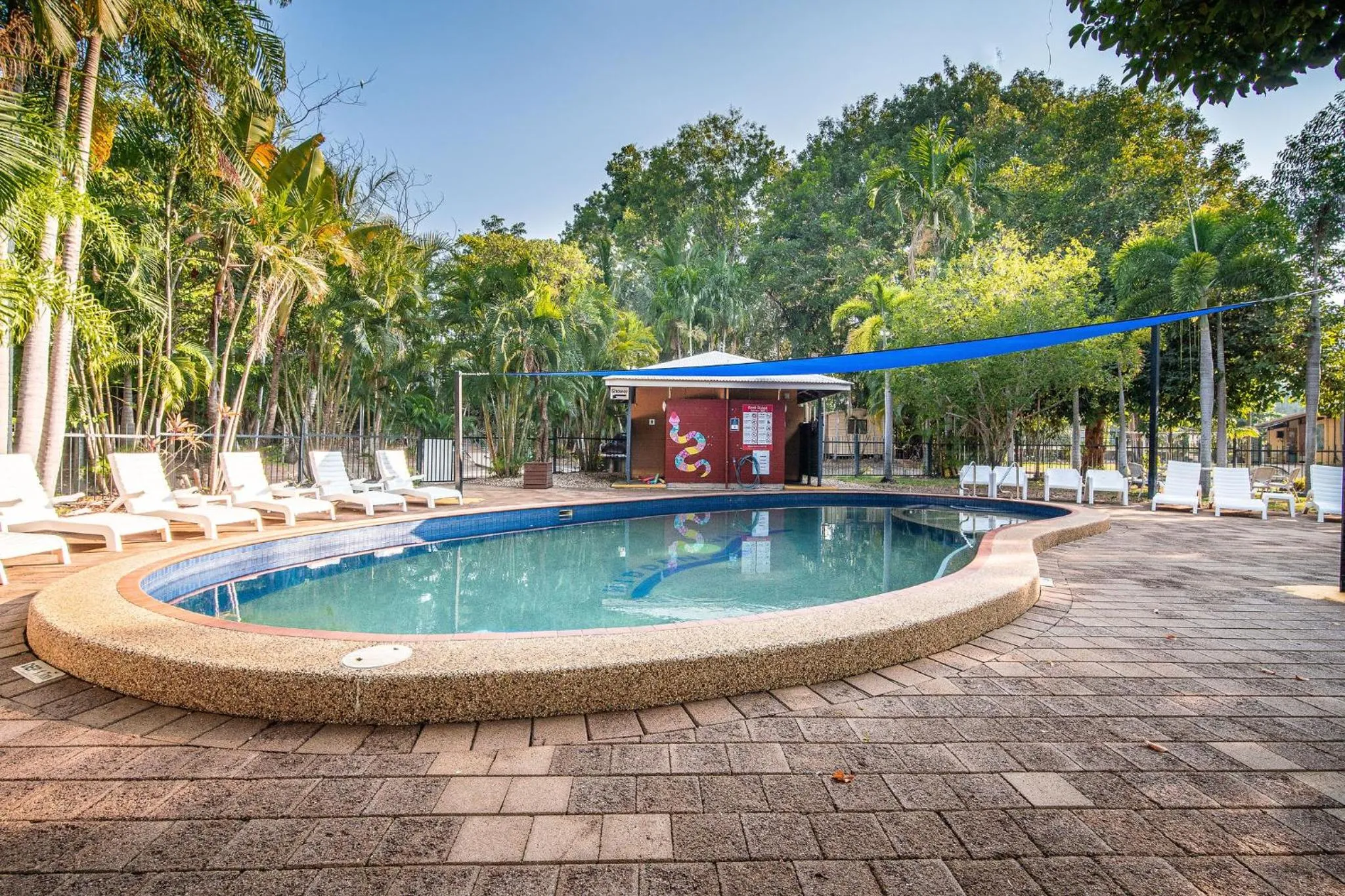 Day in Hidden Valley Holiday Park Darwin