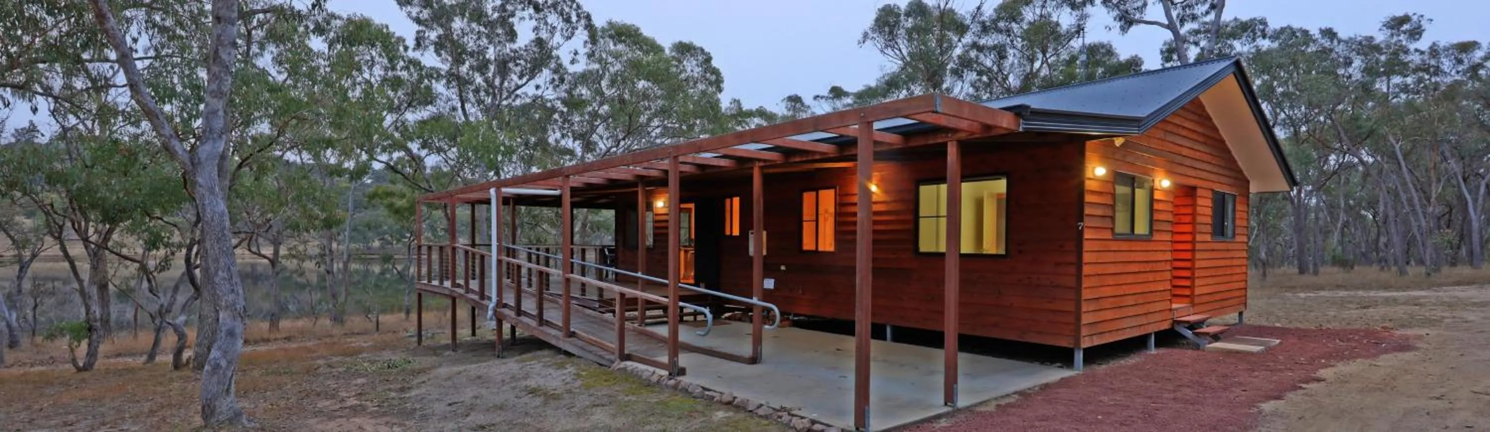 Area and facilities in Tiny Away Escape at Granite Belt - Sommerville Valley