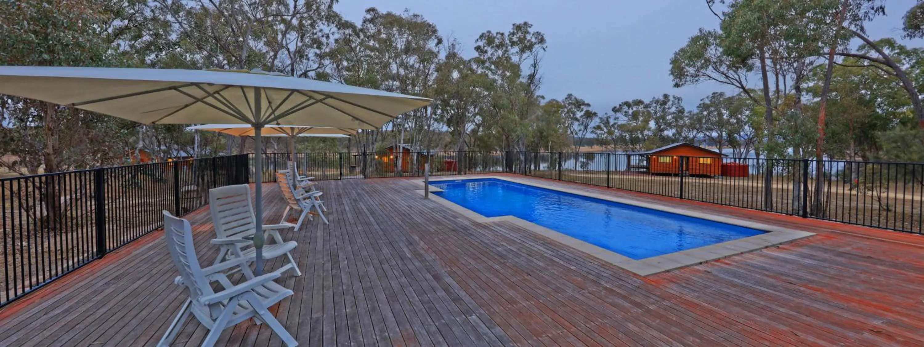 Swimming pool in Tiny Away Escape at Granite Belt - Sommerville Valley