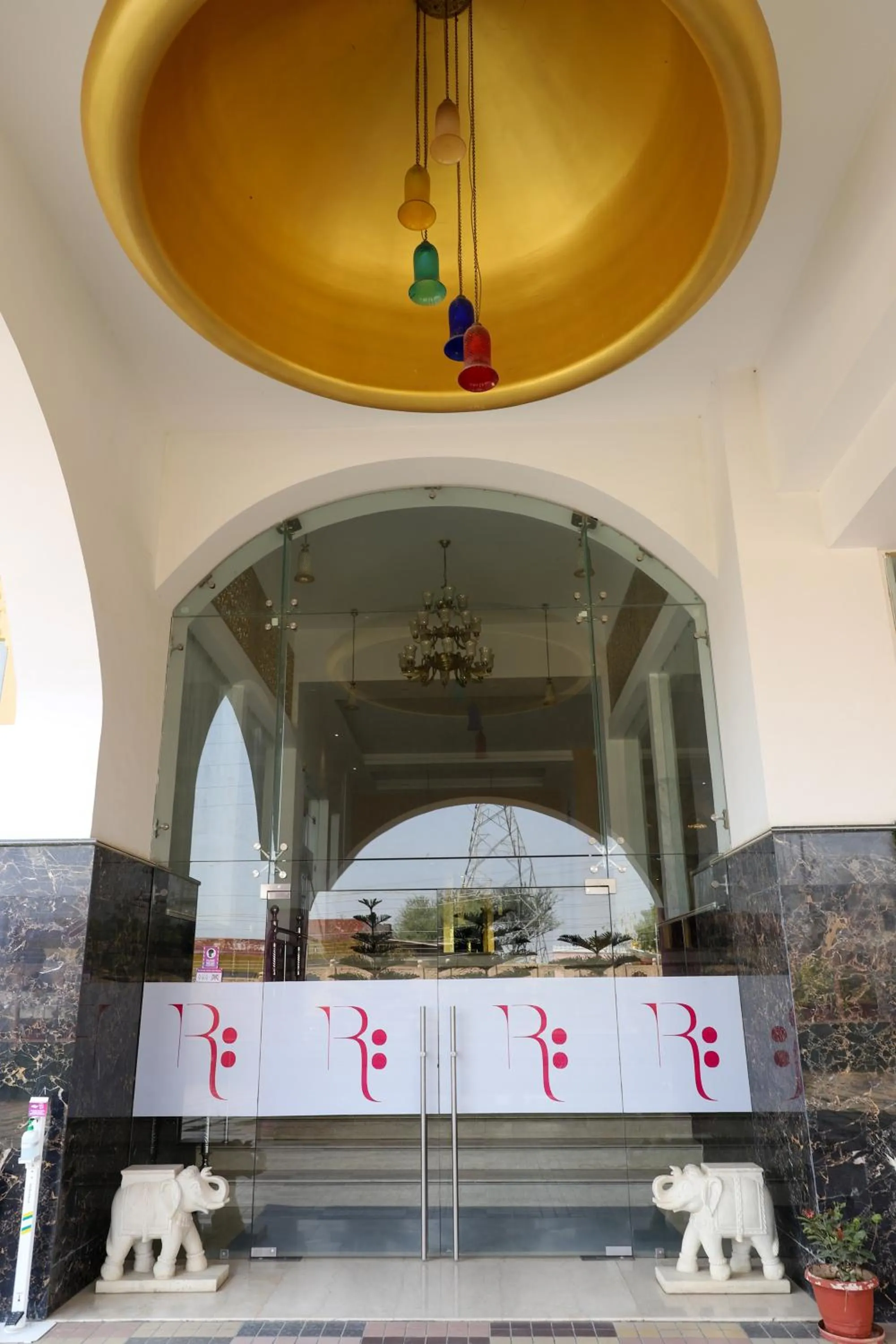 Facade/entrance in Regenta Central Mewargarh, Near Biological park