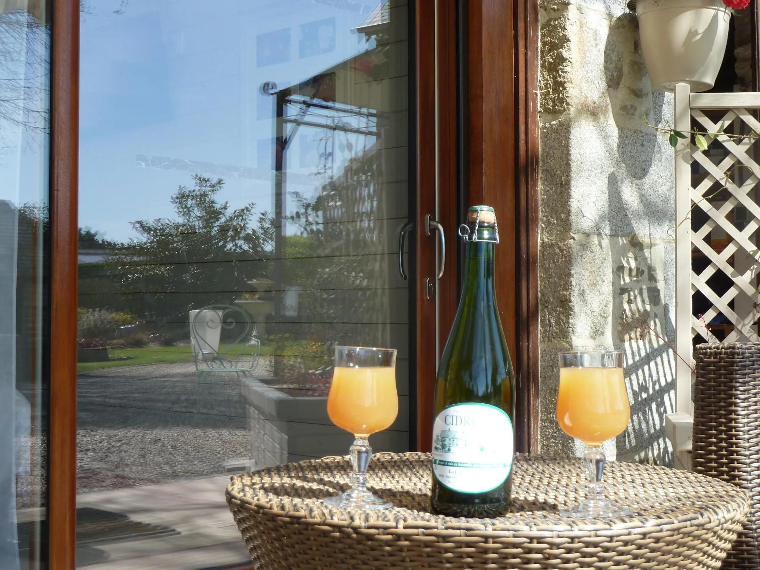 Patio in Les Bruyères du Mont