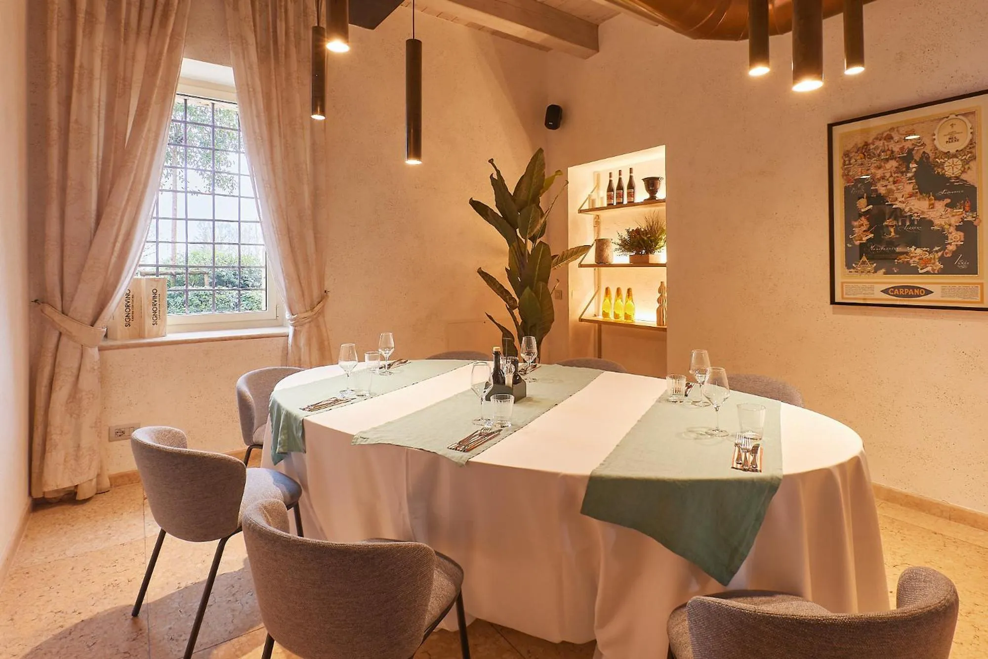 Restaurant/places to eat in Hotel Veronesi La Torre