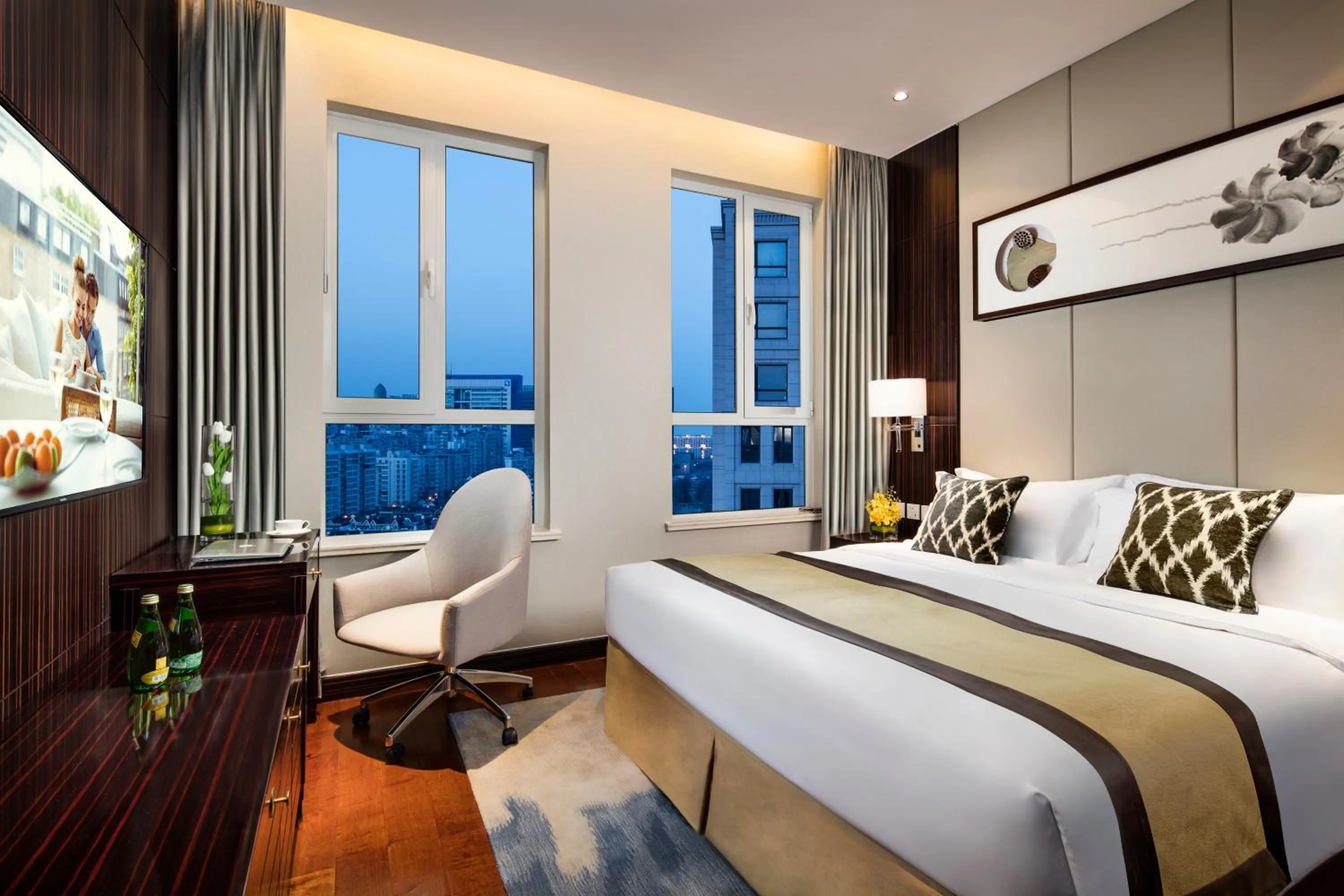 Bed in Ascott TEDA MSD Tianjin