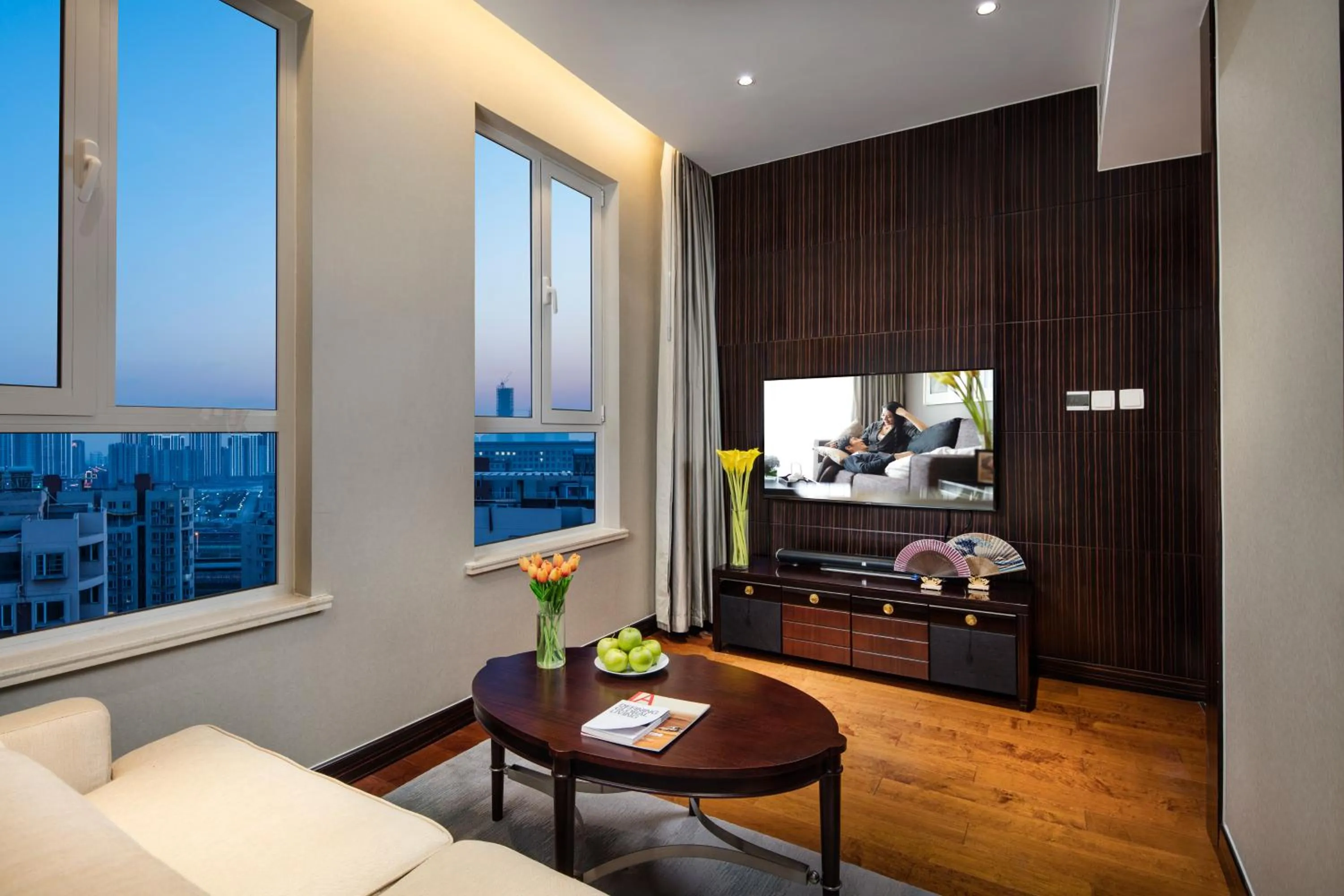 TV and multimedia, Bed in Ascott TEDA MSD Tianjin