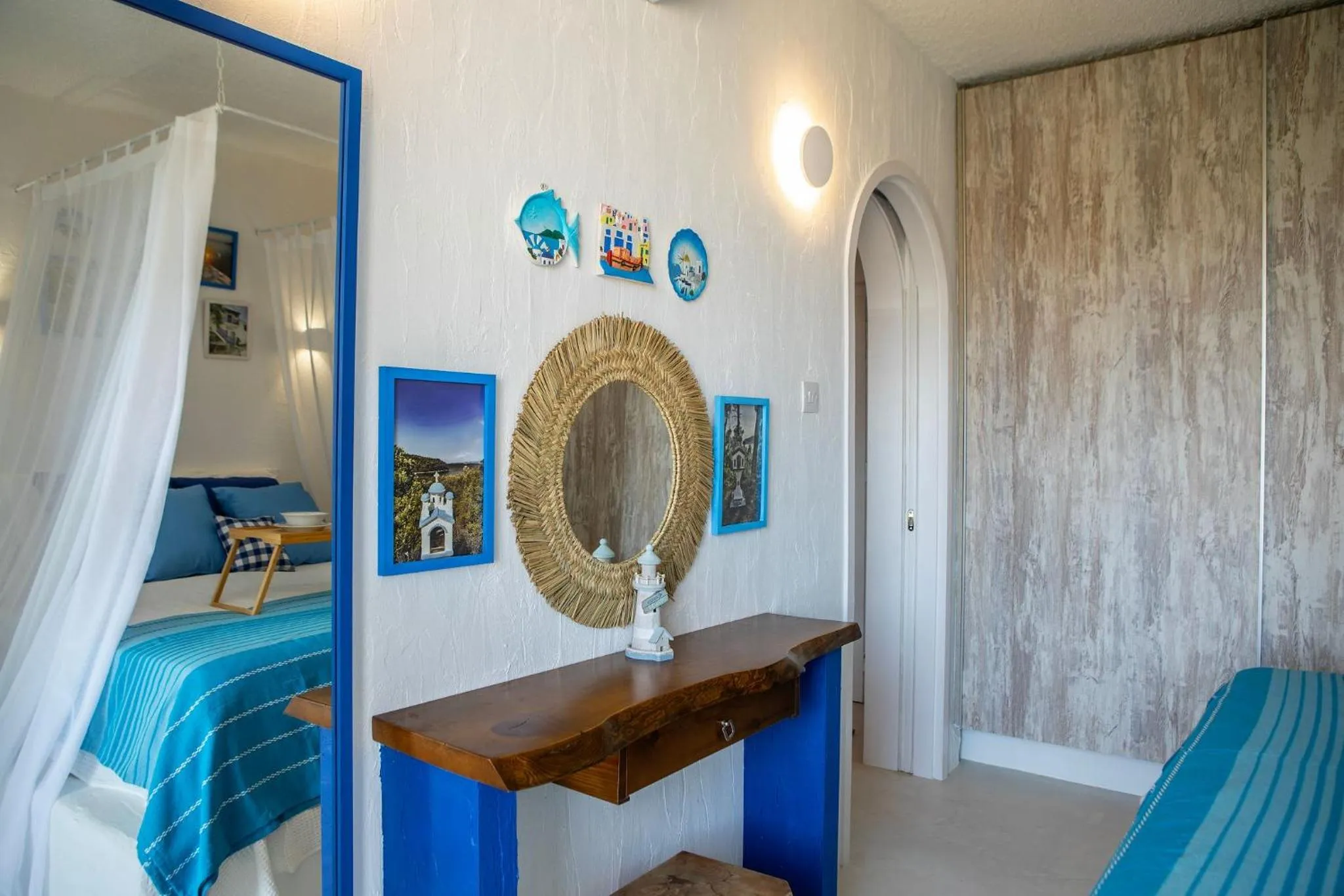 Bed in Castle Holiday Apartments