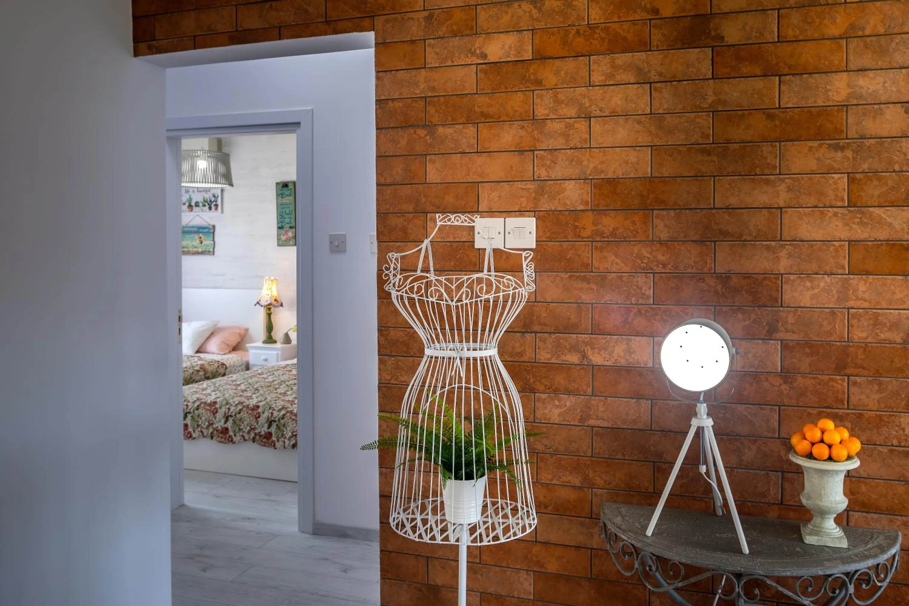 Bed in Castle Holiday Apartments