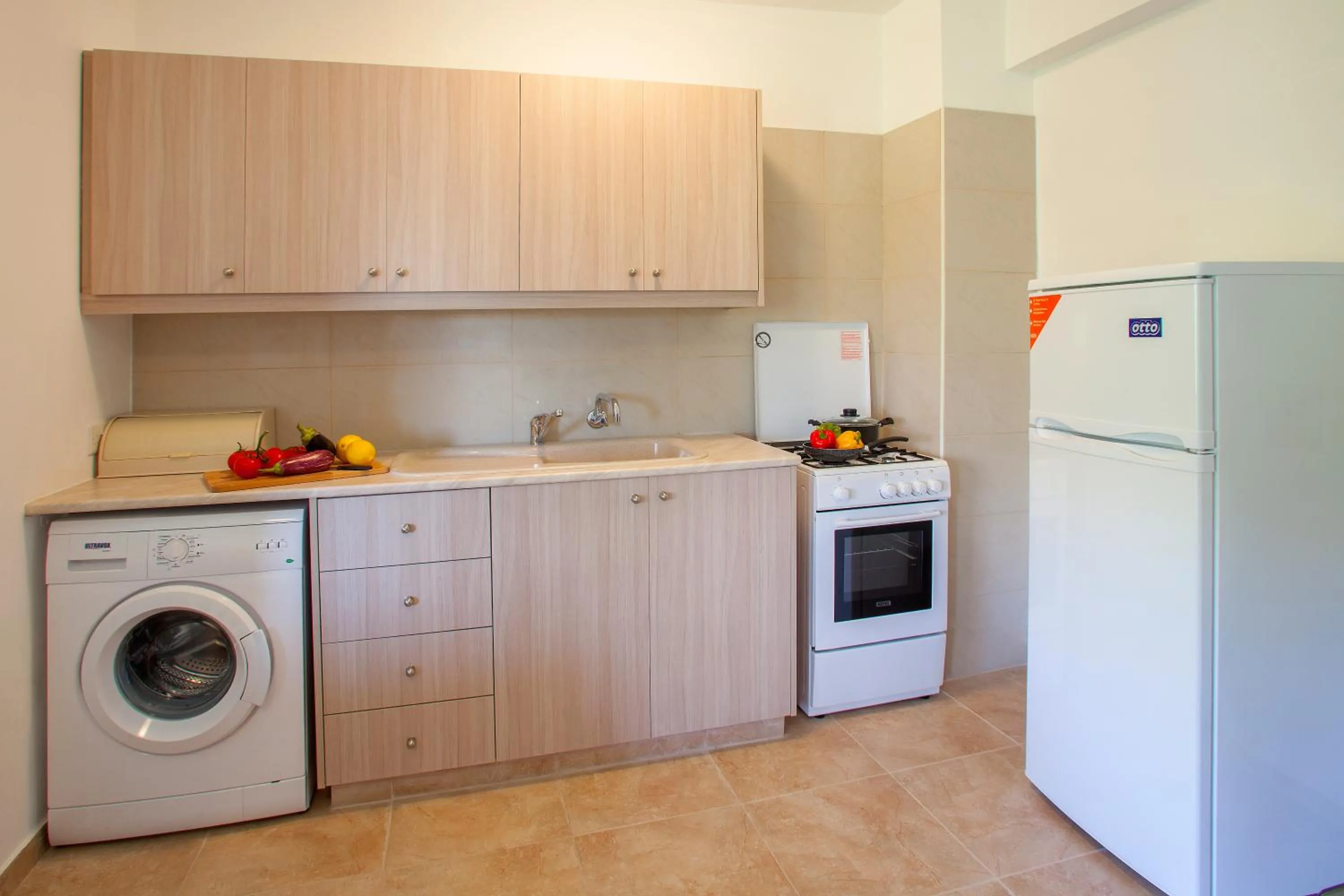 Kitchen or kitchenette in Castle Holiday Apartments