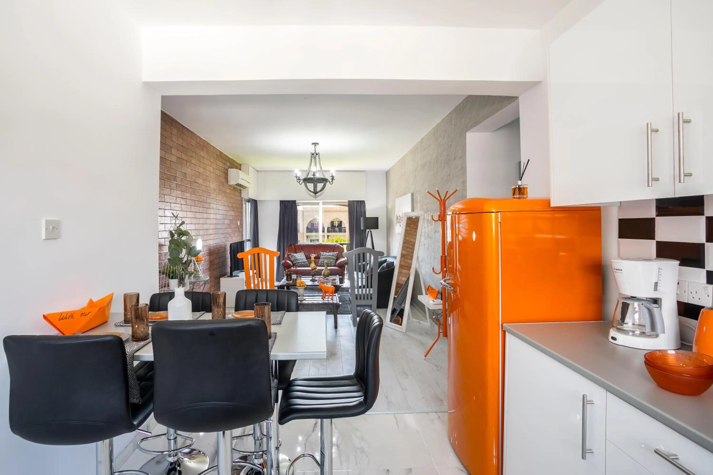 Kitchen or kitchenette in Castle Holiday Apartments