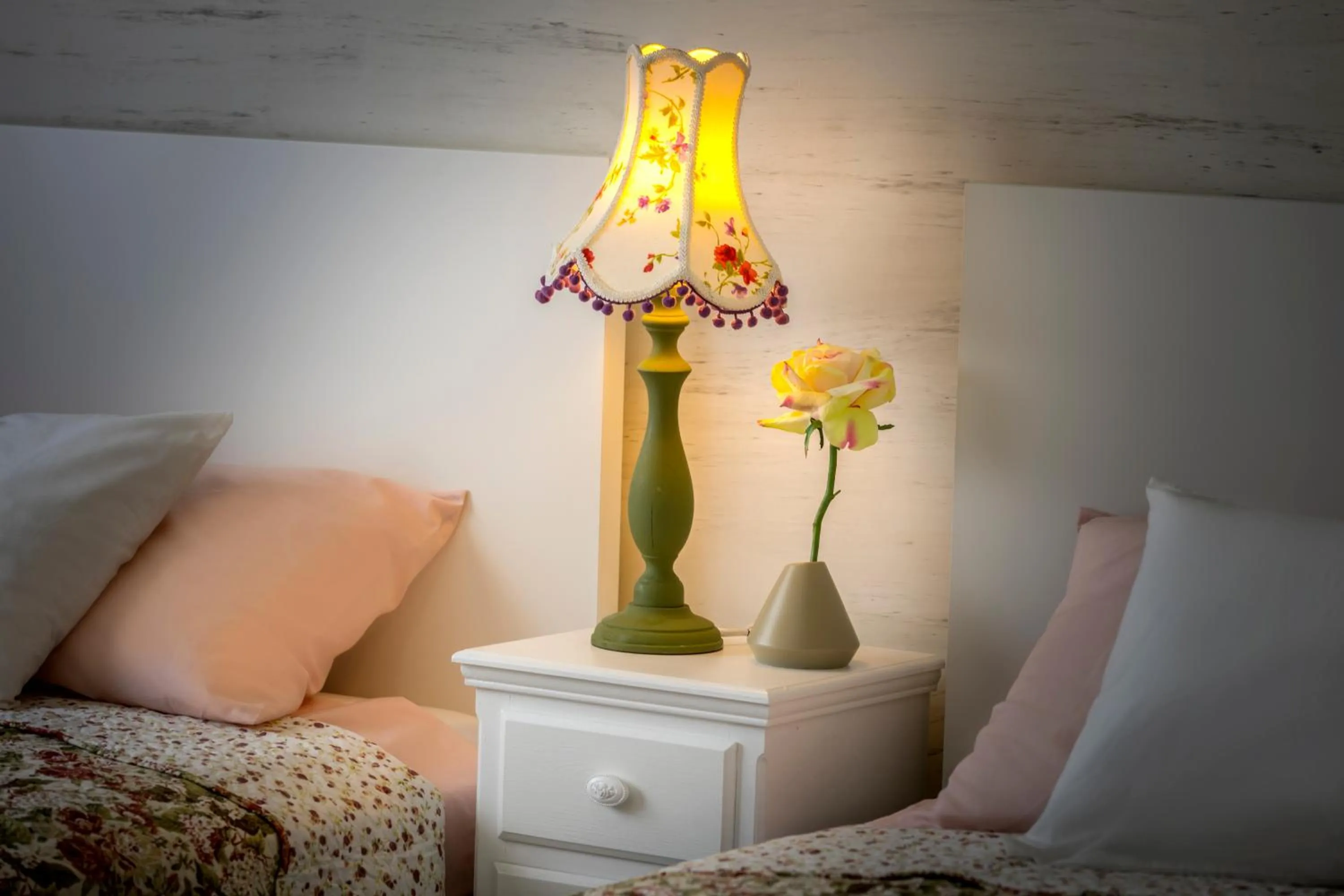 Bed in Castle Holiday Apartments