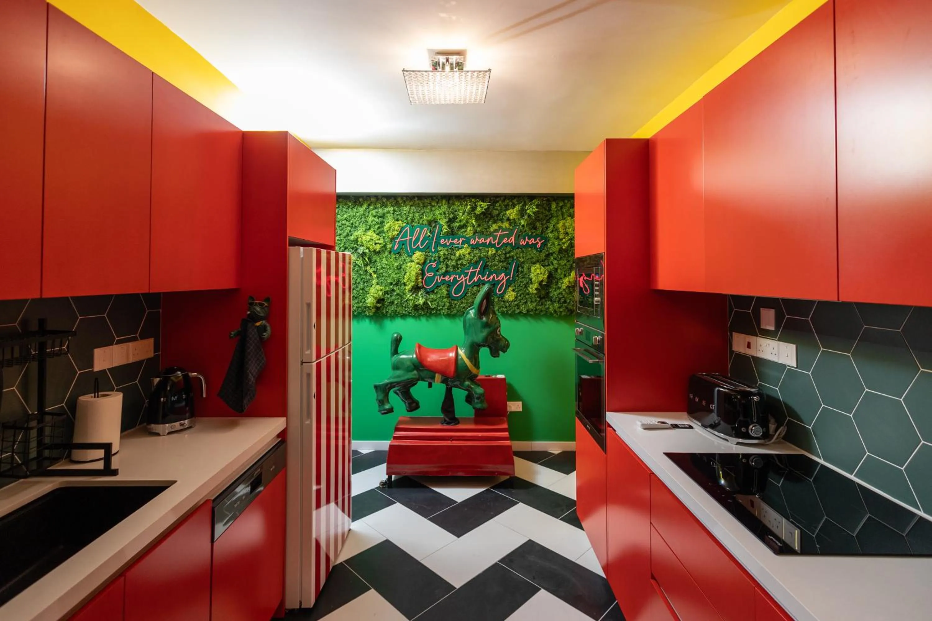 Kitchen or kitchenette in Castle Holiday Apartments