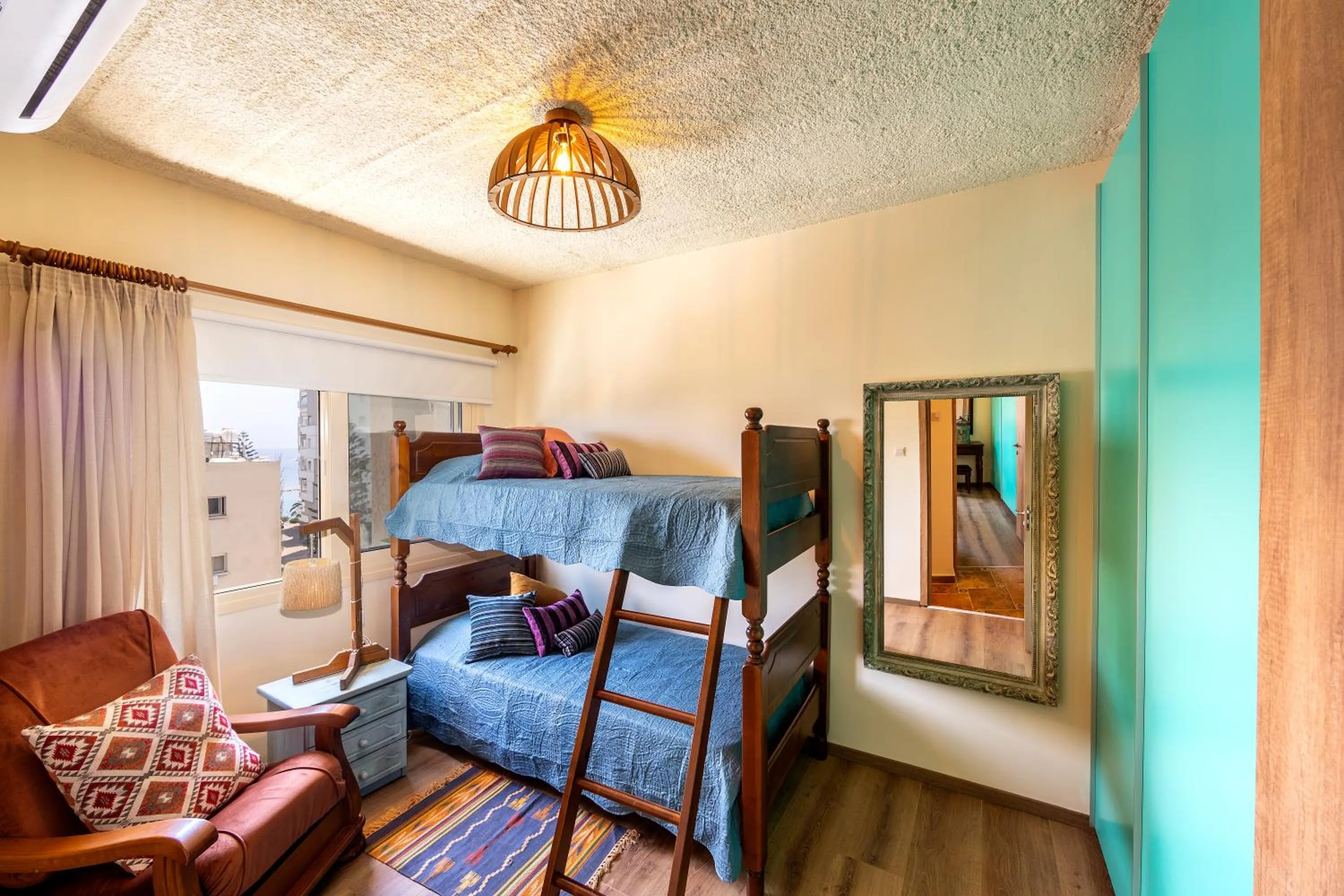 Bed in Castle Holiday Apartments