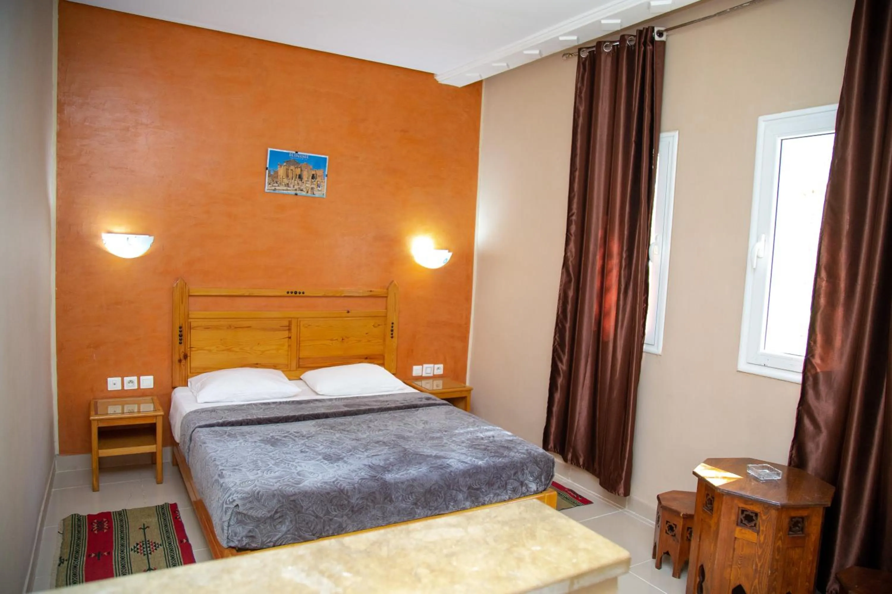 Bed in Résidence El Arich