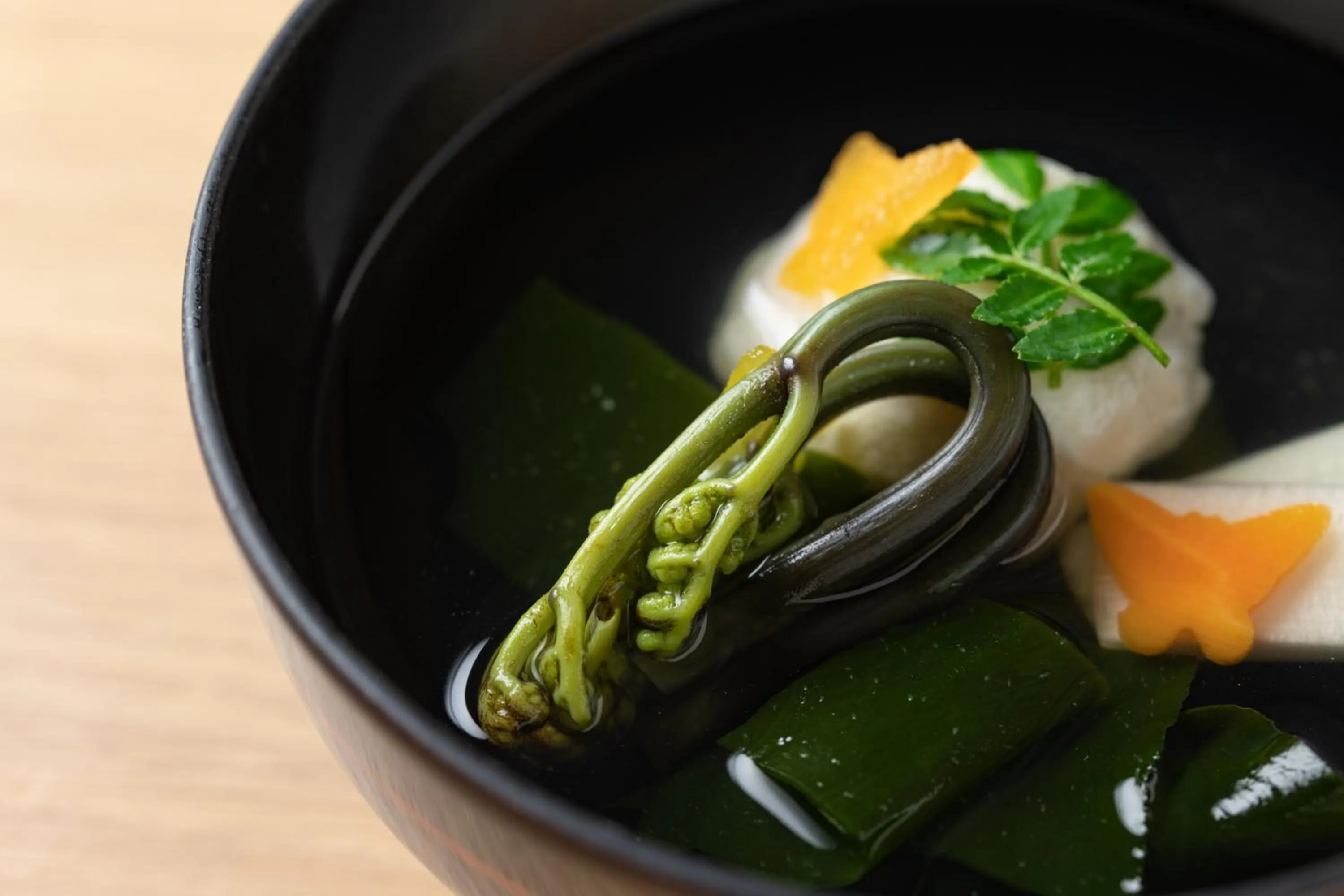 Food close-up in Arima Onsen ShikinoIrodori Hatago