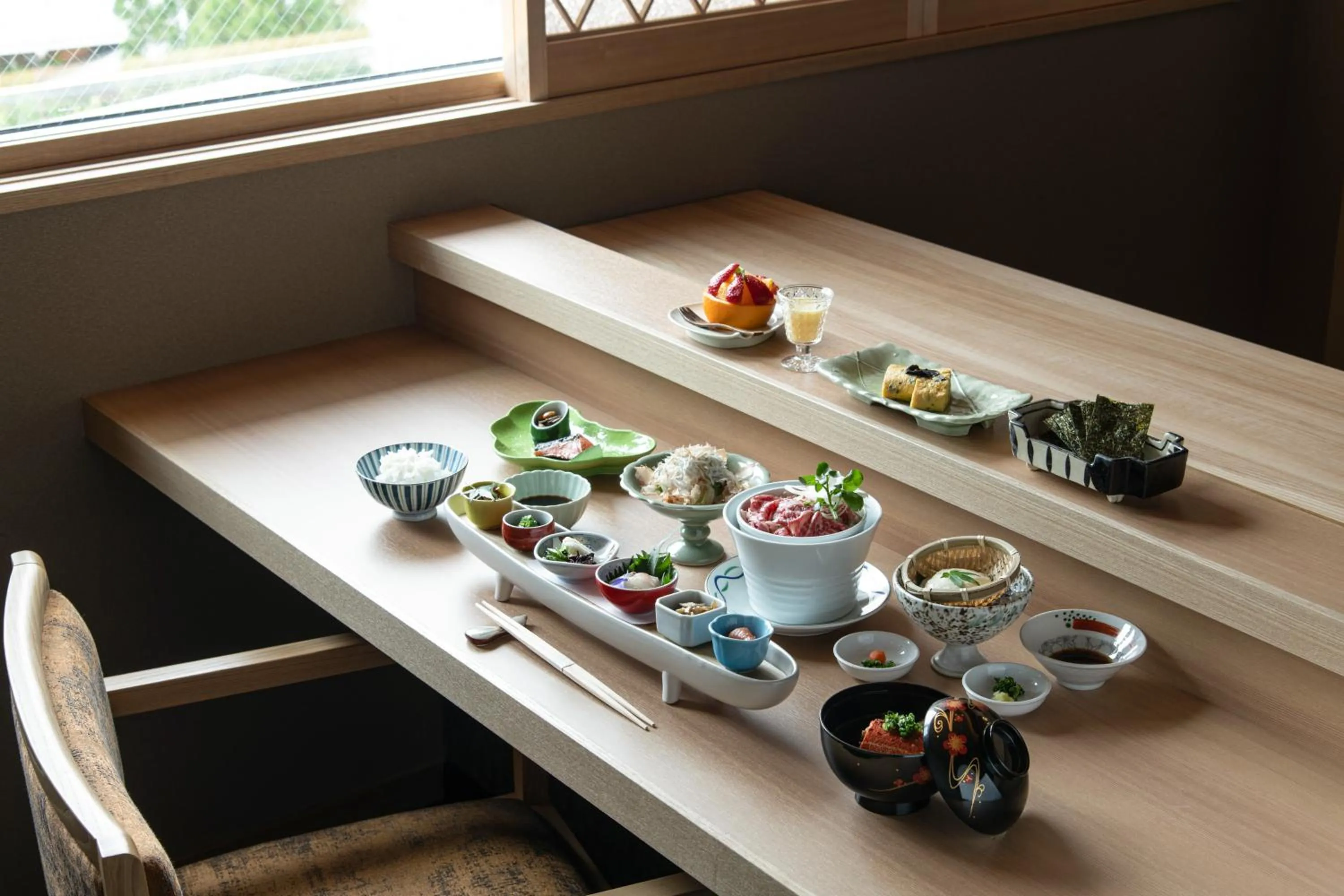 Food in Arima Onsen ShikinoIrodori Hatago