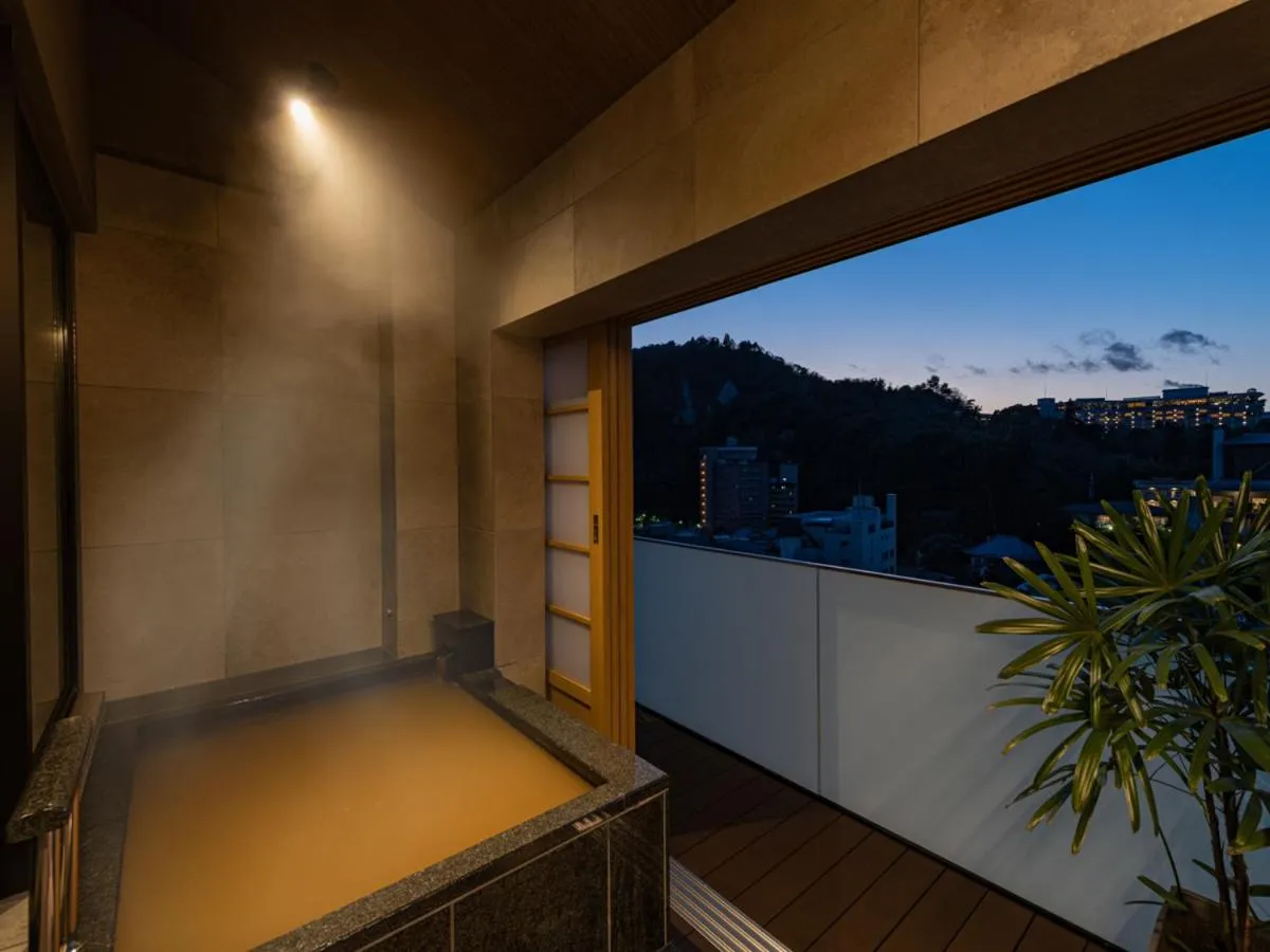 Hot Spring Bath in Arima Onsen ShikinoIrodori Hatago