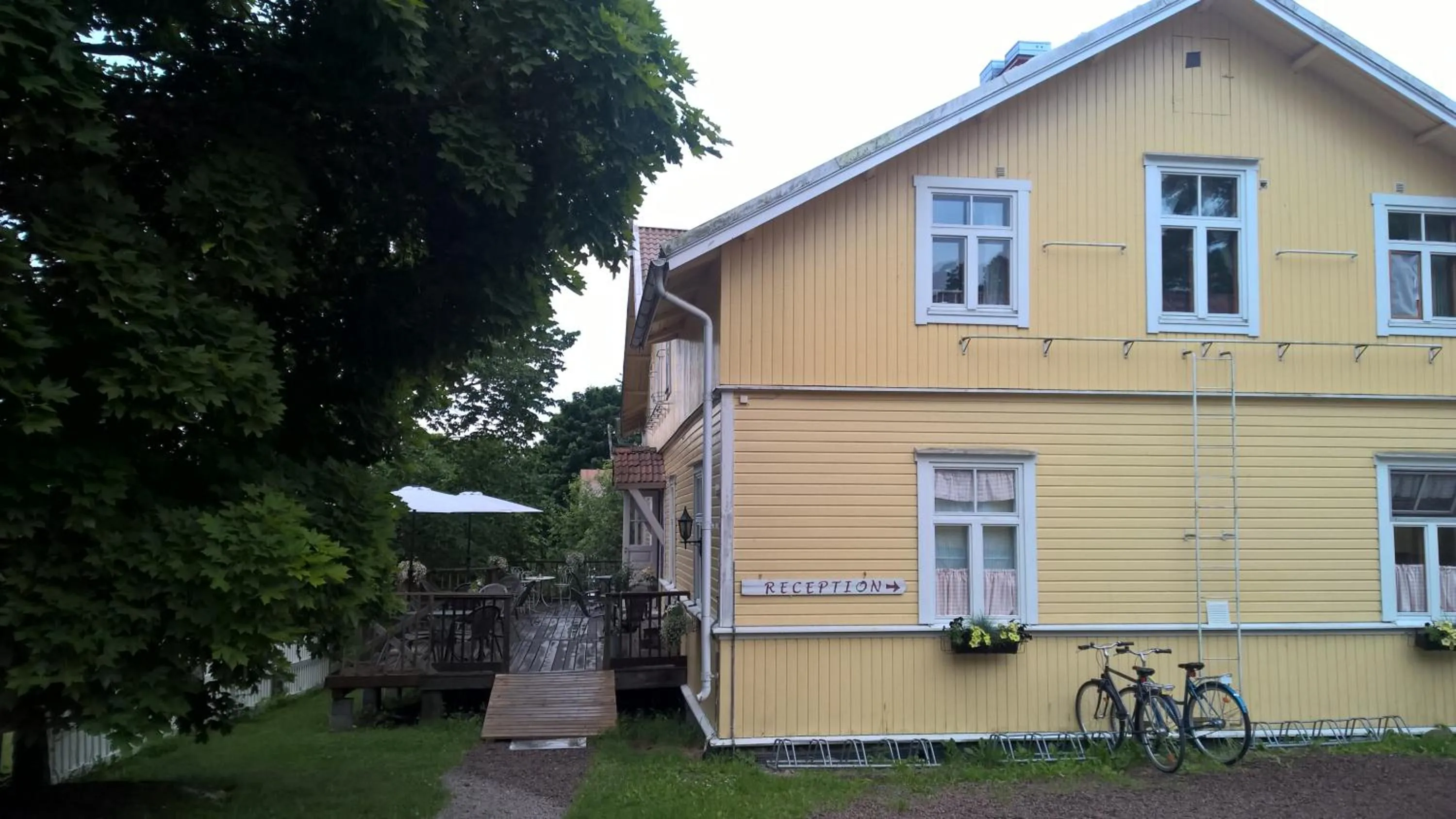 Facade/entrance in Majatalo Martta