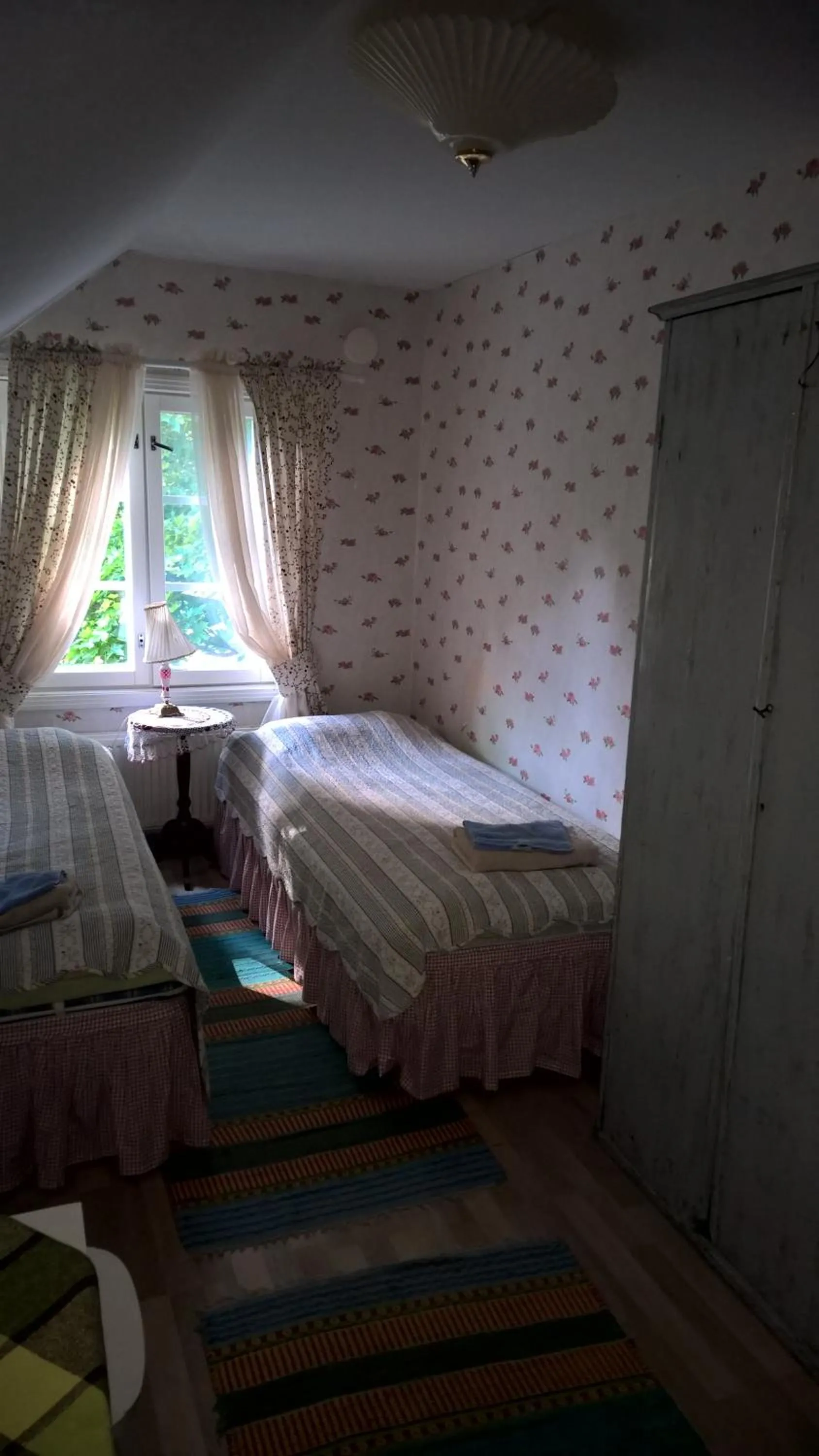 Photo of the whole room, Bed in Majatalo Martta