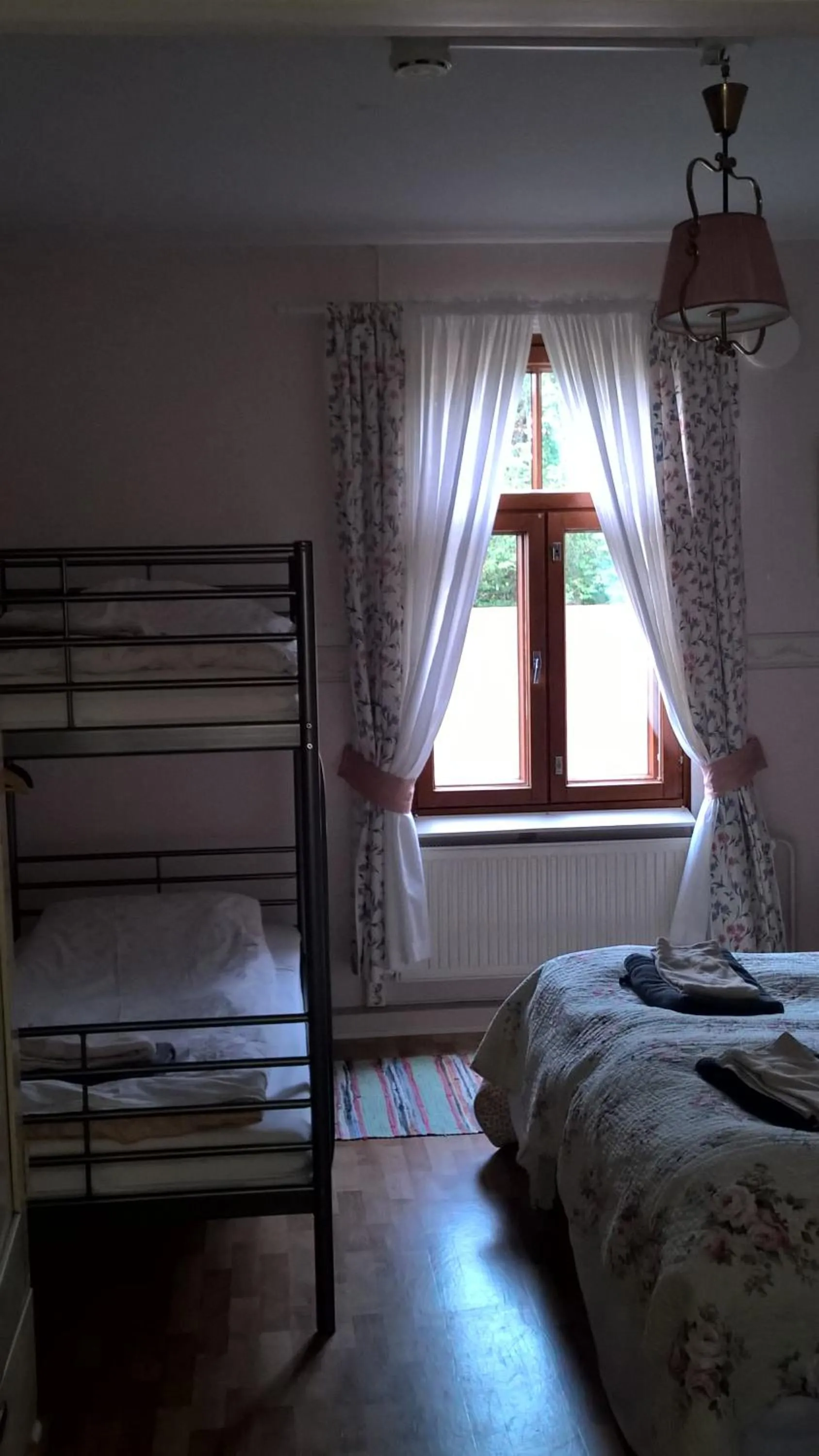 Photo of the whole room, Bed in Majatalo Martta
