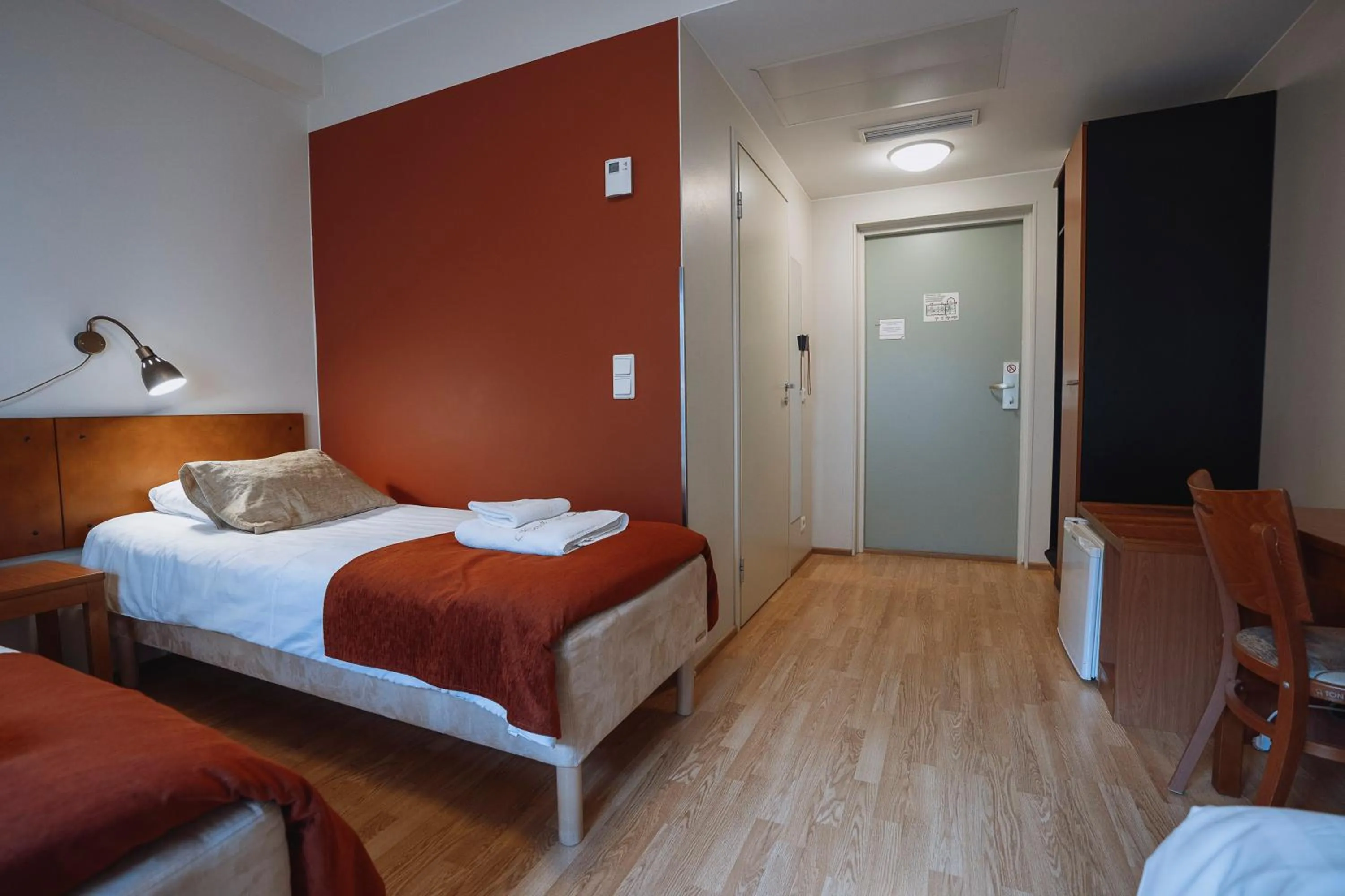 Bed in Hotelli Helmi