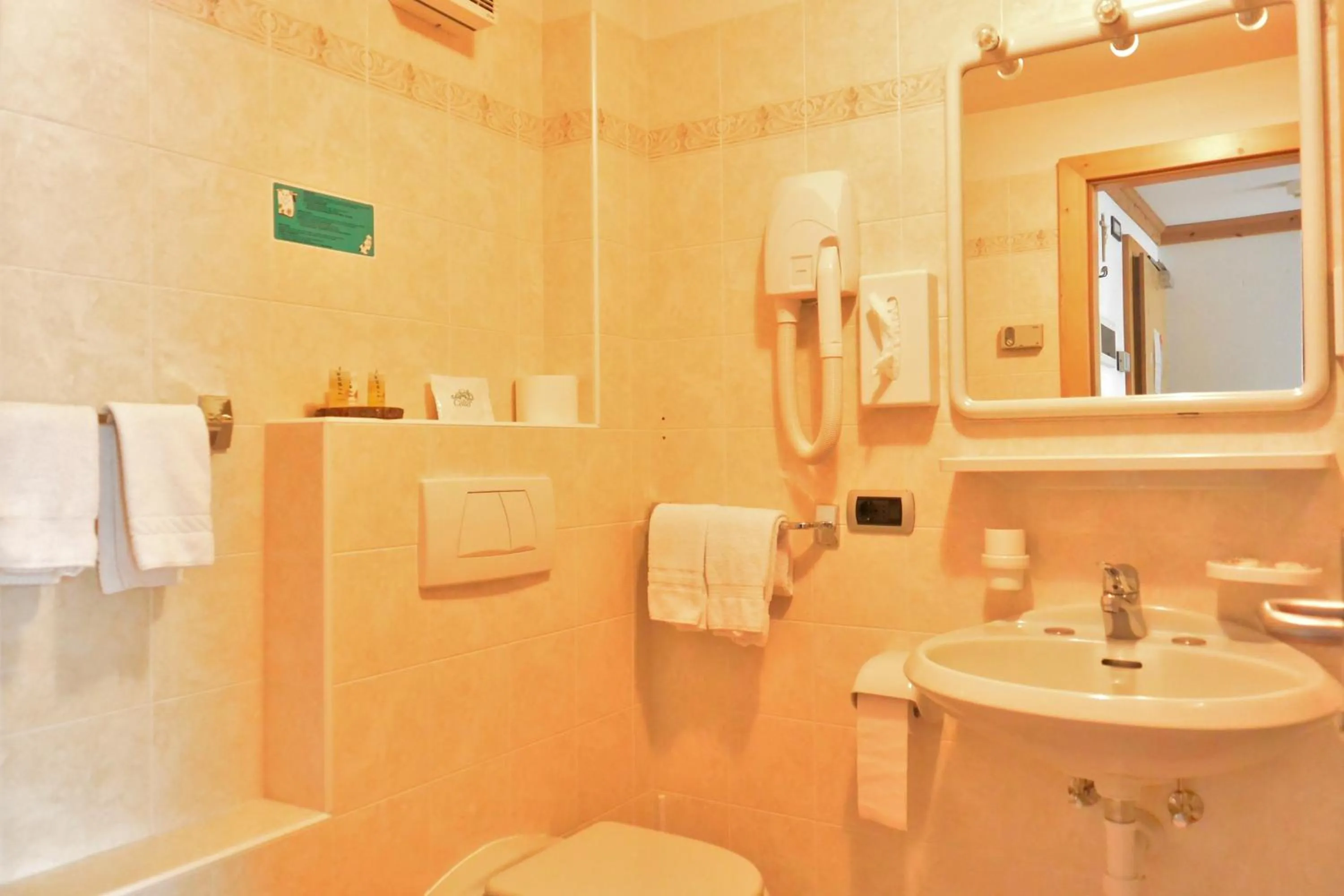 Bathroom in Hotel Garnì al Plan