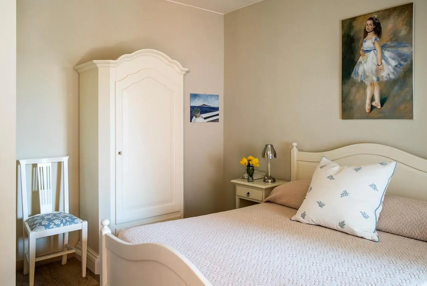 Bed in Hotel San Pietro