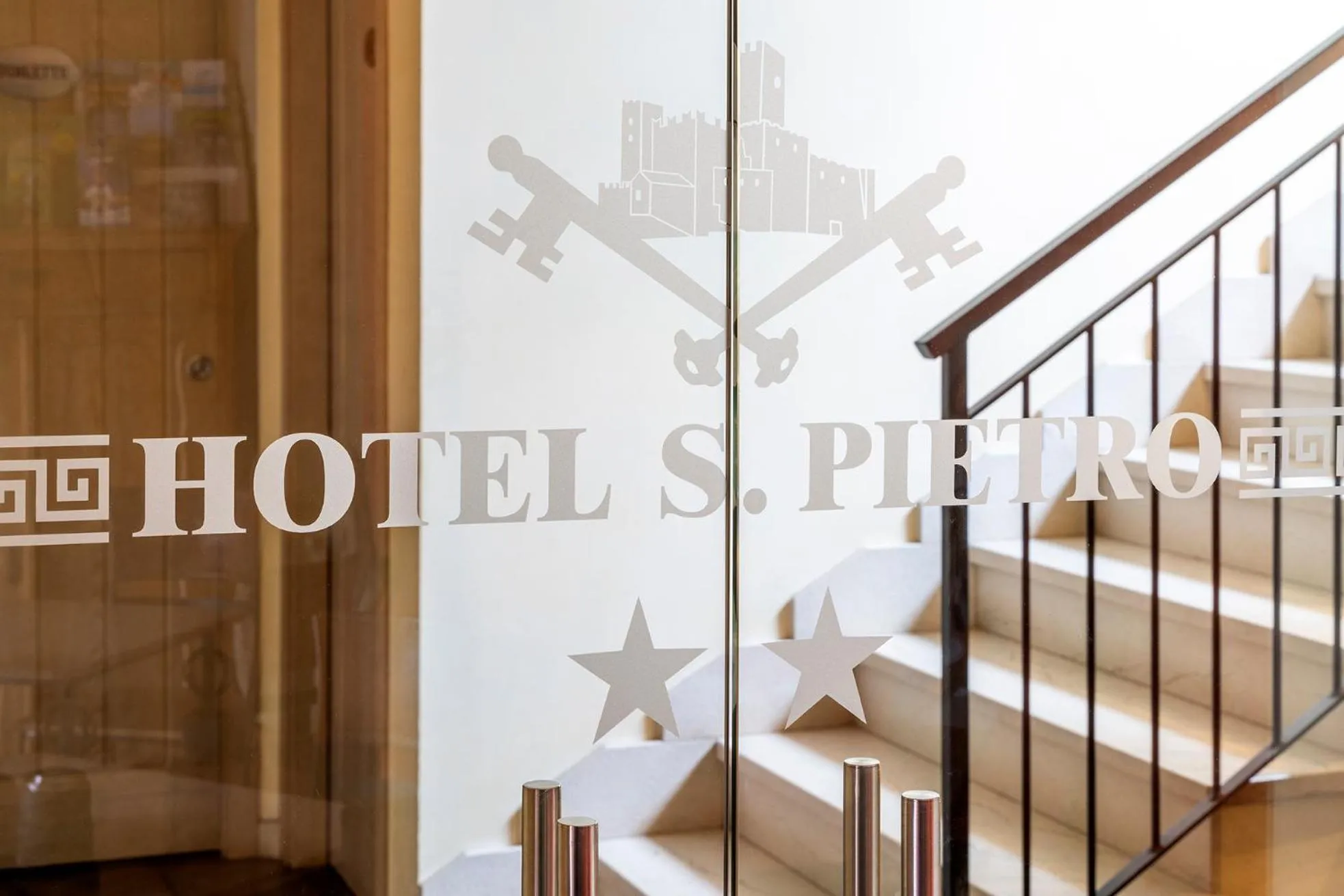 Property logo or sign in Hotel San Pietro