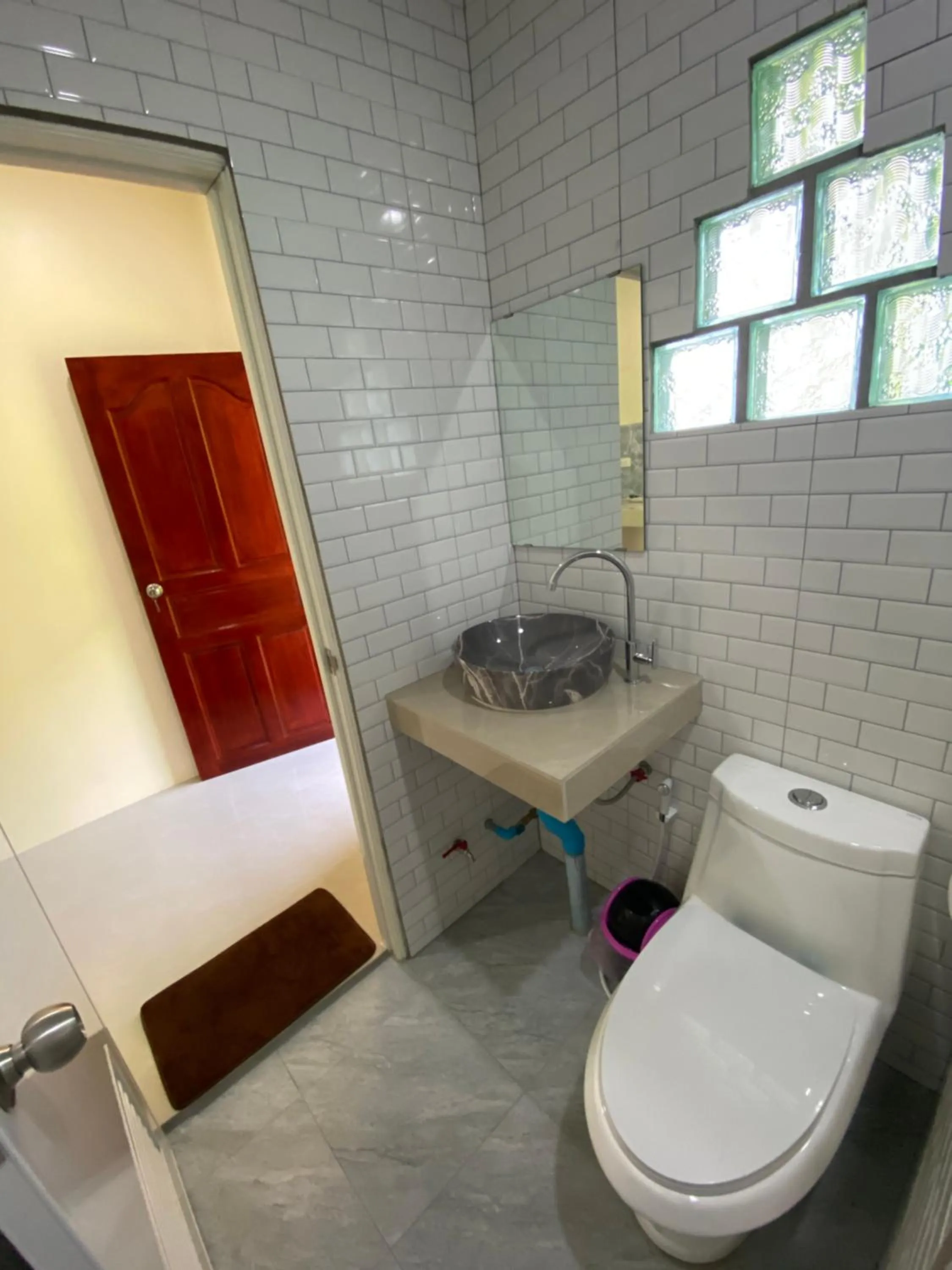 Bathroom in Budchui Guesthouse