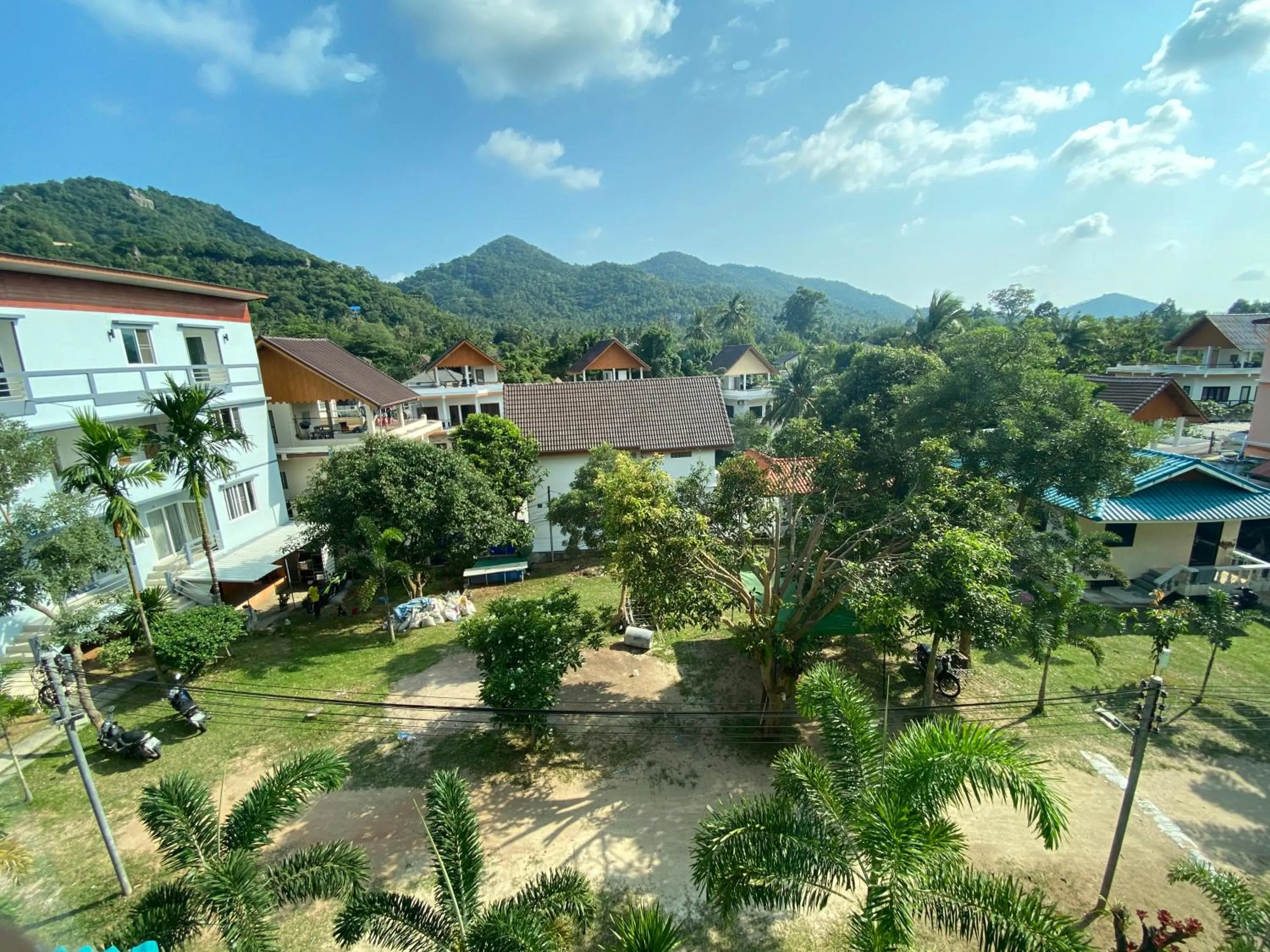 Bird's eye view in Budchui Guesthouse