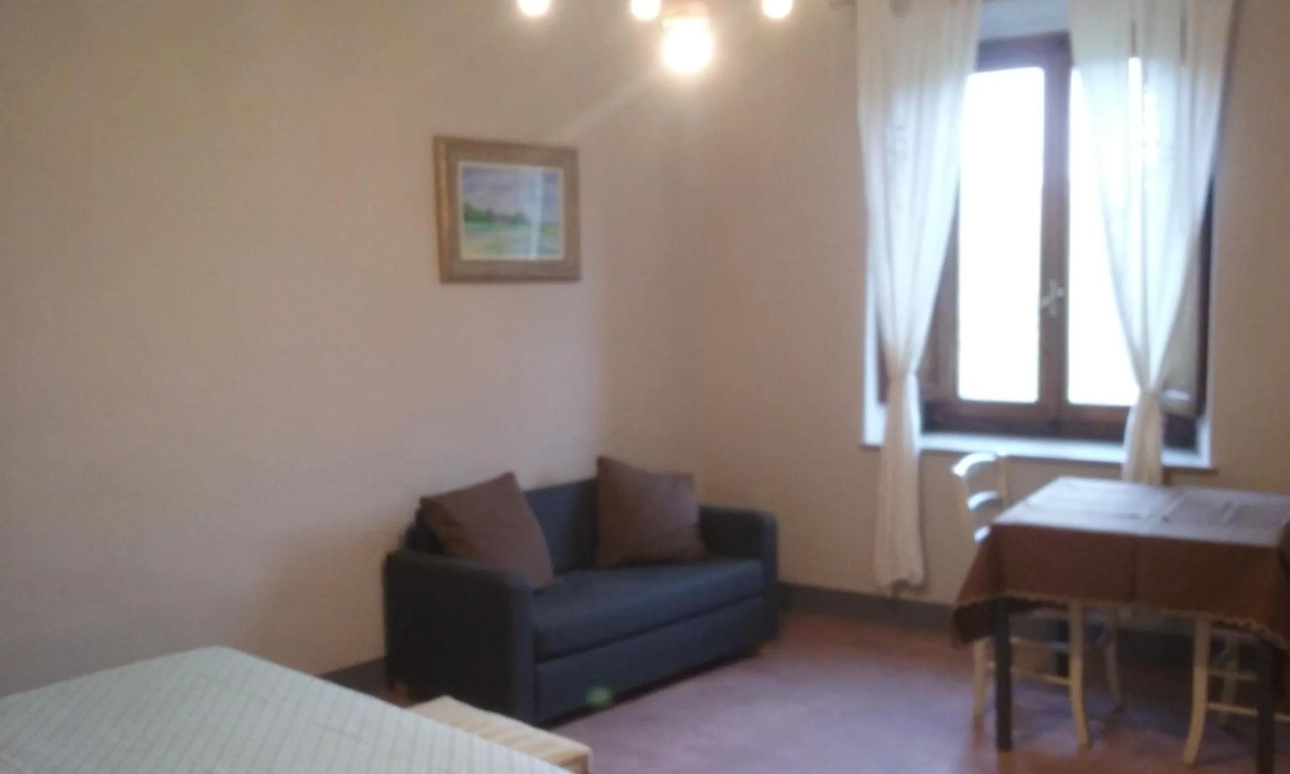 Living room, Bed in Latera